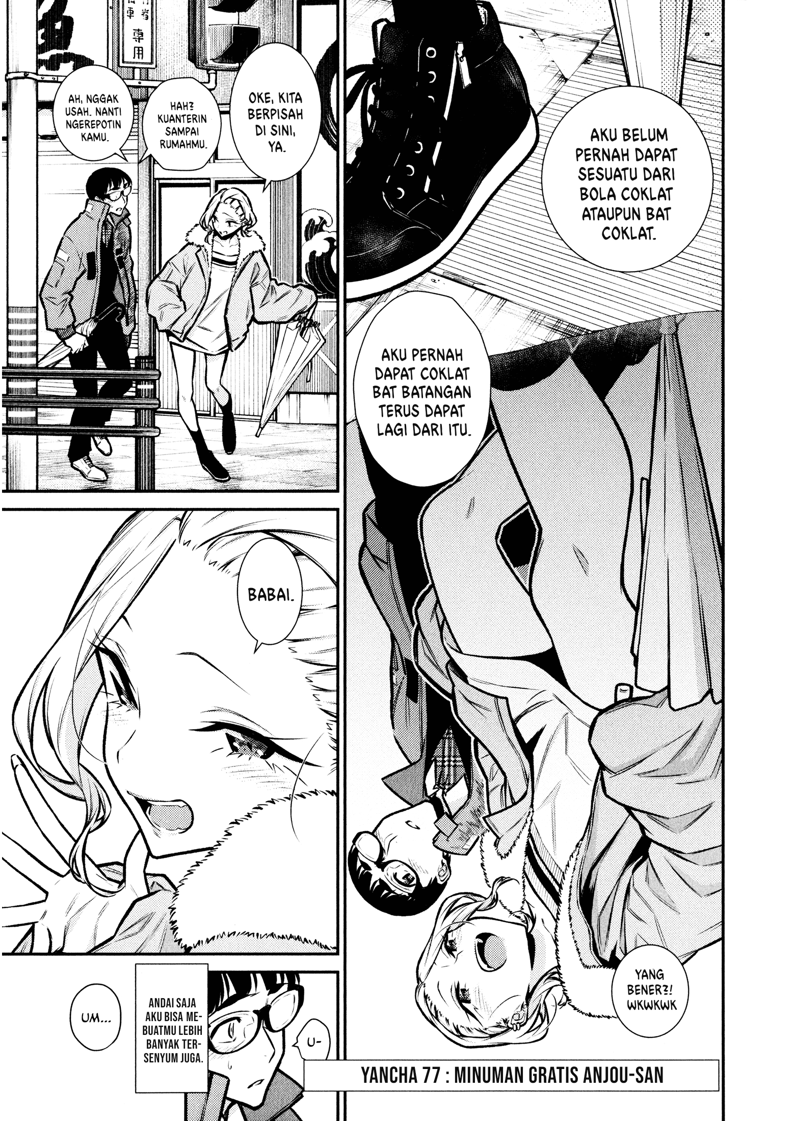 Yancha Gal no Anjou-san Chapter 77 - halaman 2