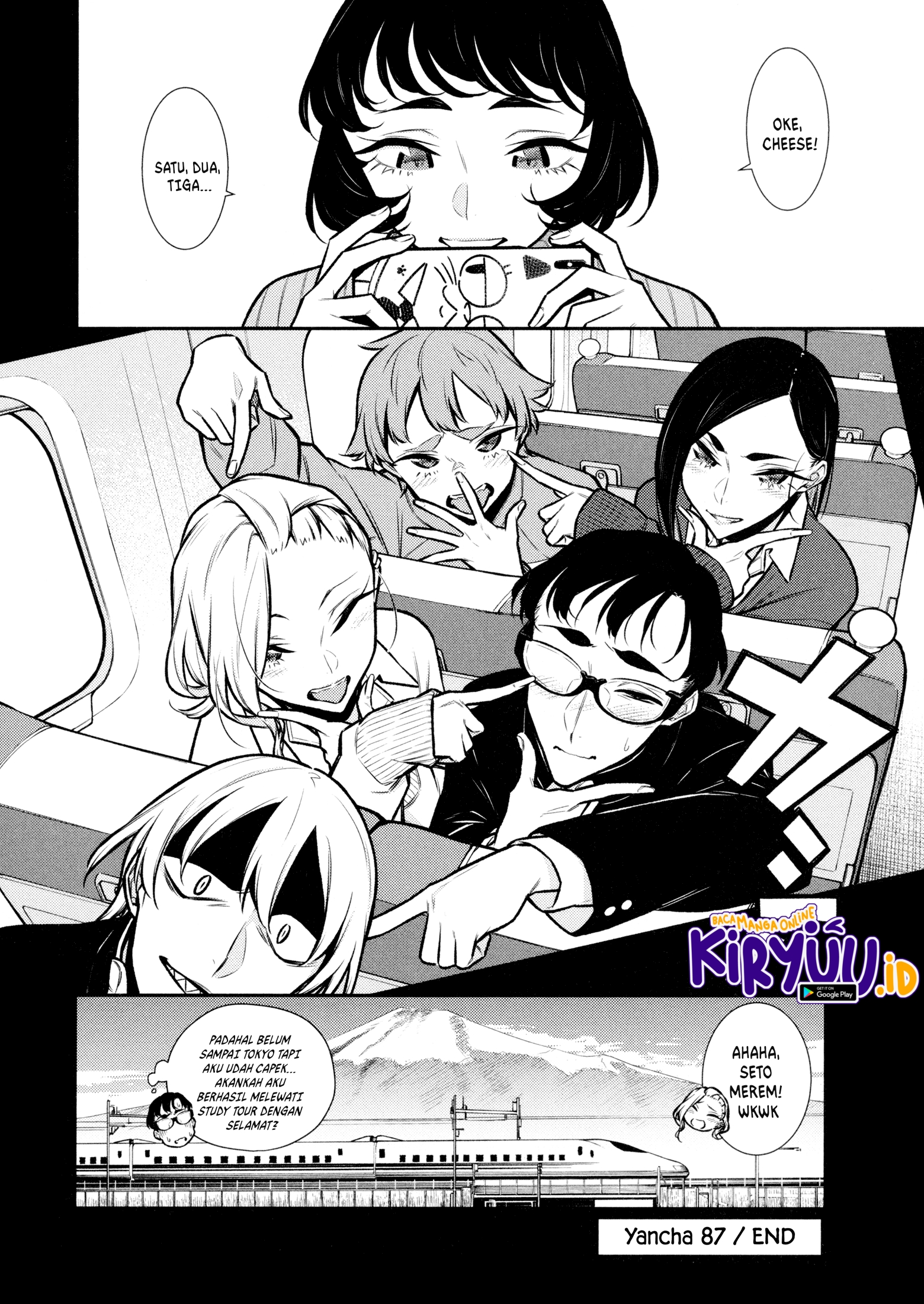 Yancha Gal no Anjou-san Chapter 87 - halaman 15