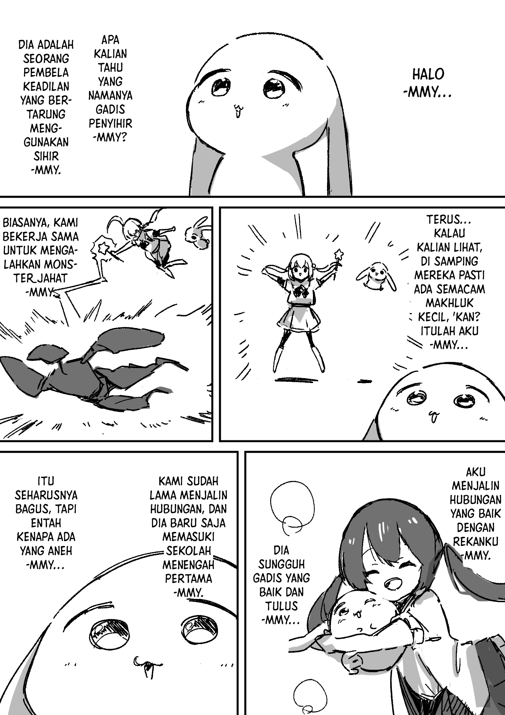 Yande Kita Mahou Shoujo no Nichijou Chapter 1 - halaman 2