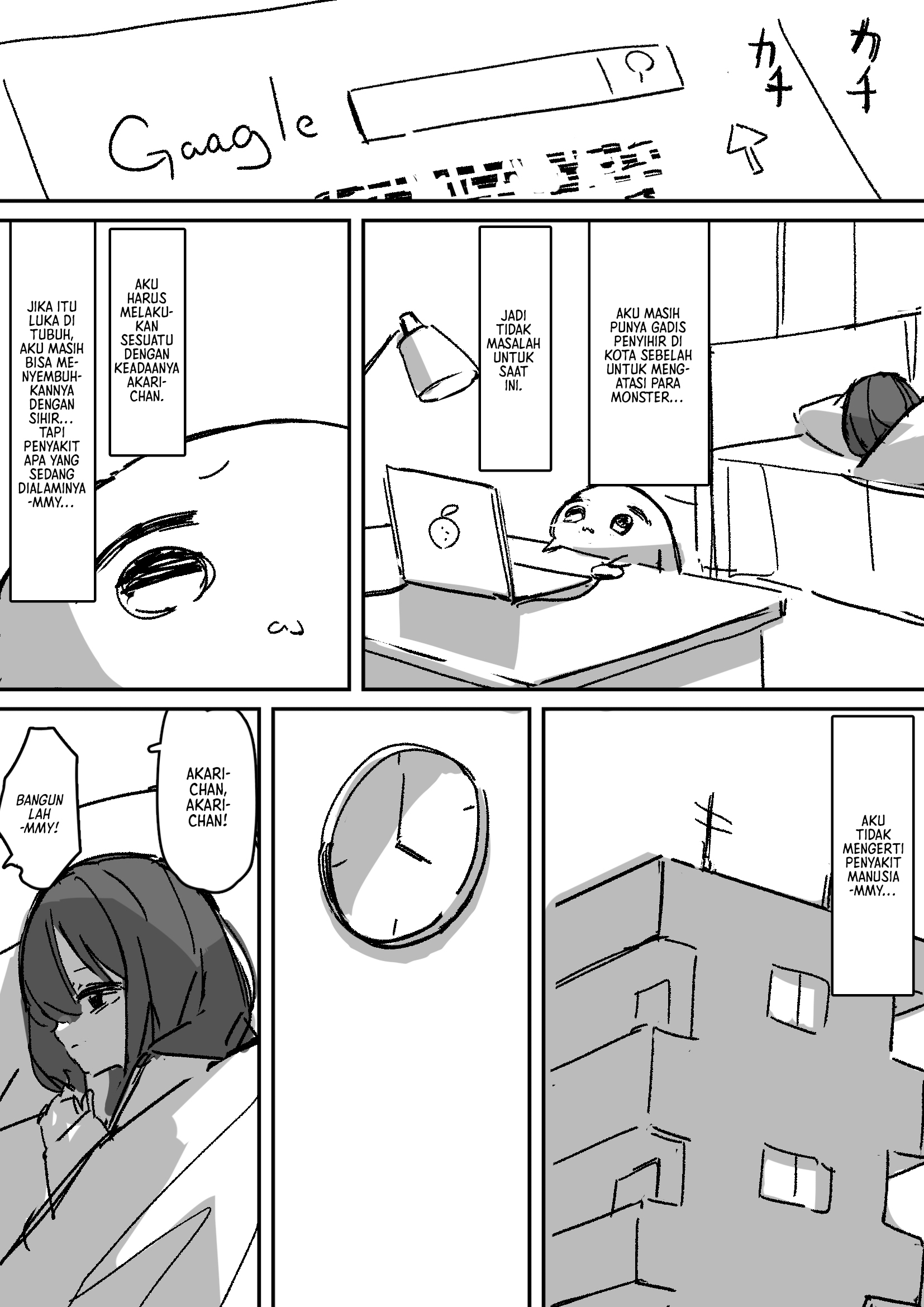 Yande Kita Mahou Shoujo no Nichijou Chapter 1 - halaman 8