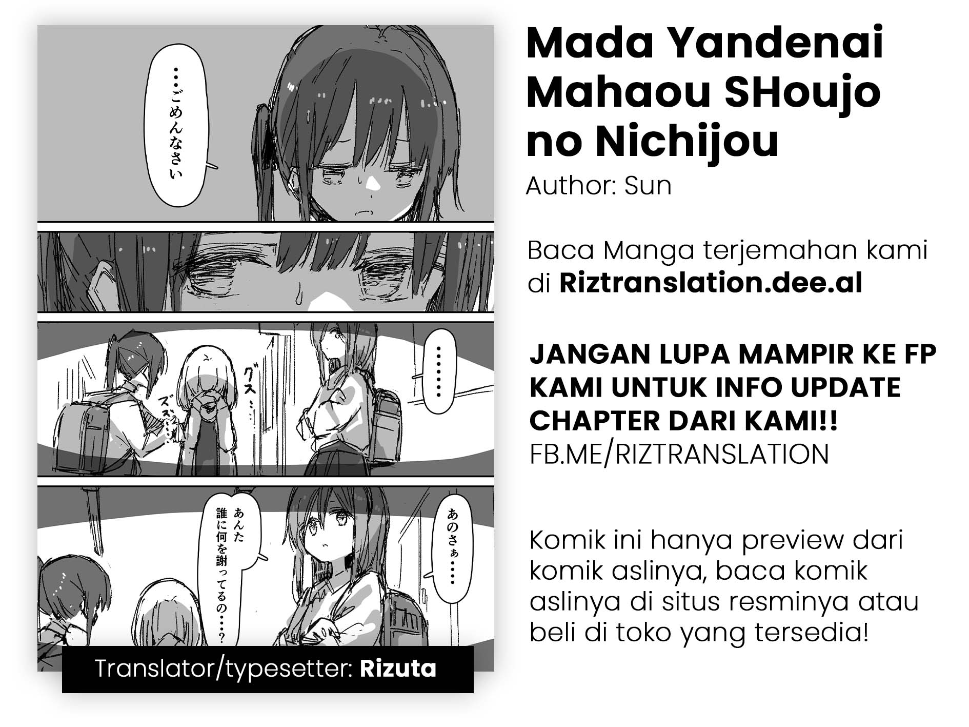 Yande Kita Mahou Shoujo no Nichijou Chapter 6 - halaman 1