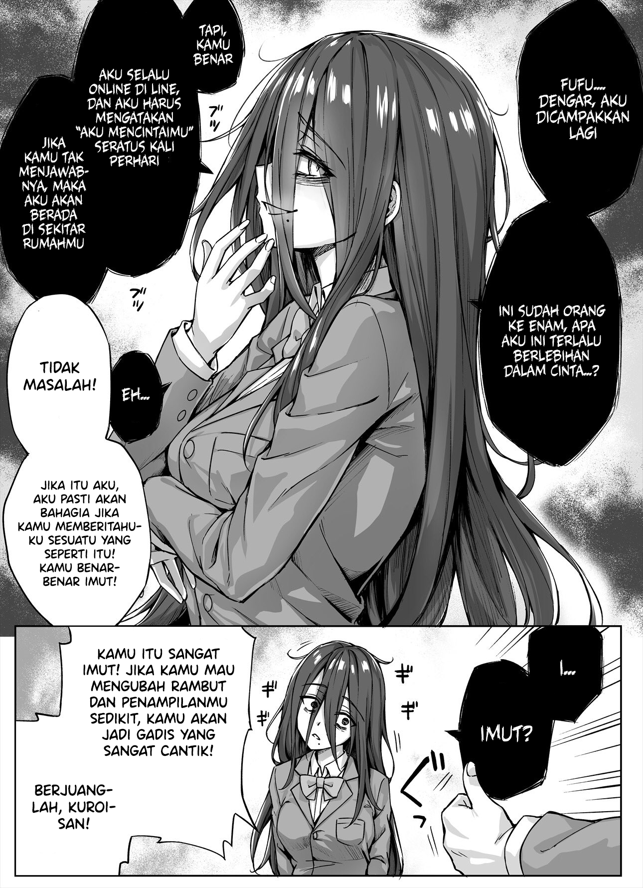 Yandere-chan ga Kowasugiru node Gorioshi de Yarisugoshitara Tondemonai koto ni Natta Chapter 0 - halaman 1