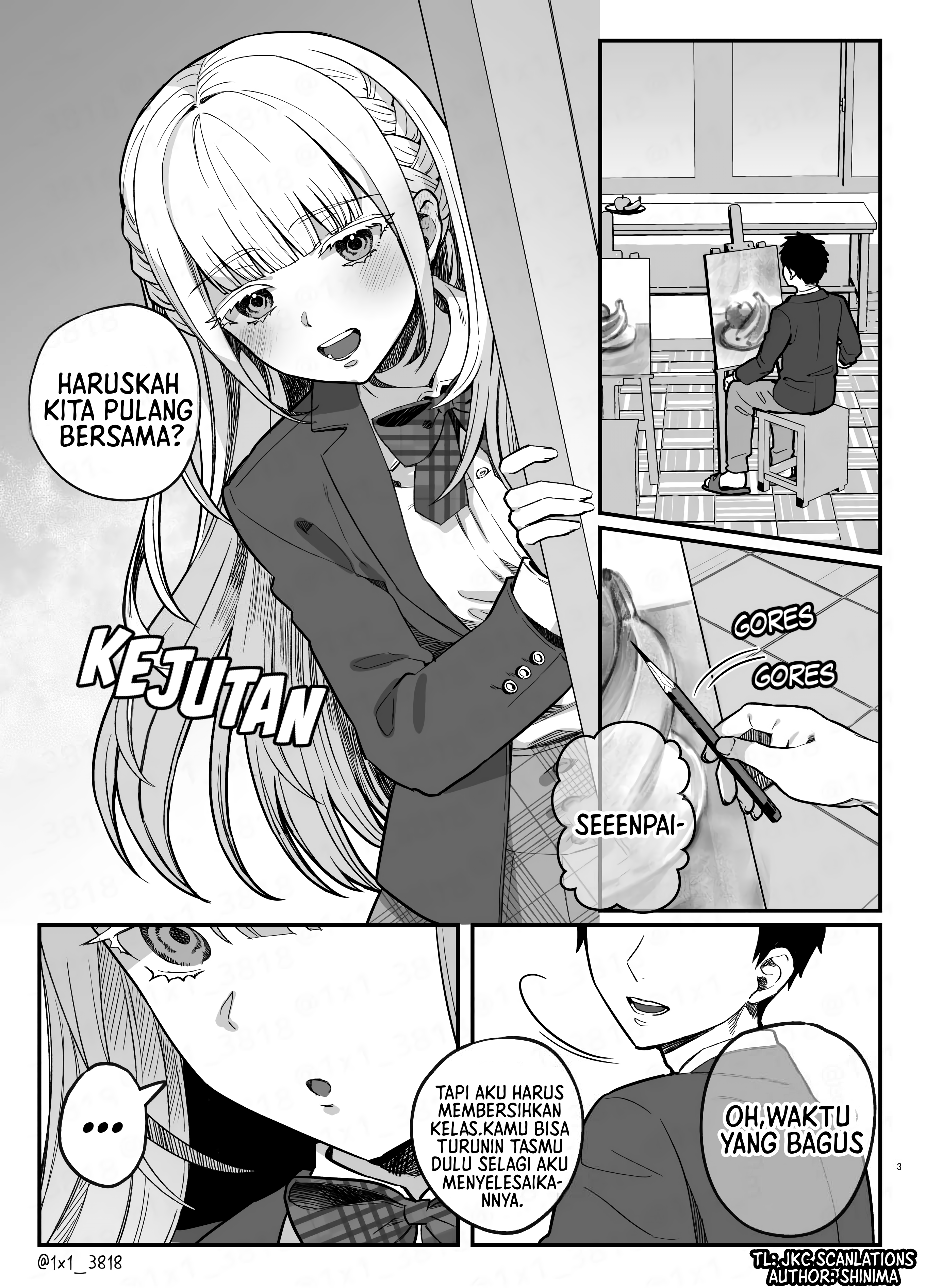 Yandere-chan Kowai Chapter 1 - halaman 1