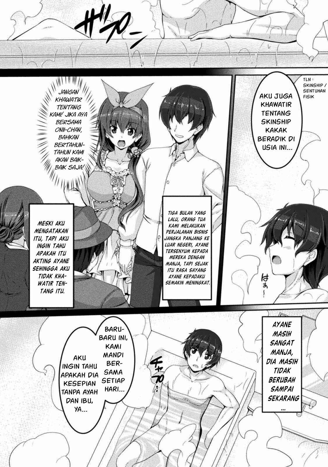 Yandere Imouto ni Aisaresugite Kozukuri Kankin Seikatsu Chapter 1 - halaman 17