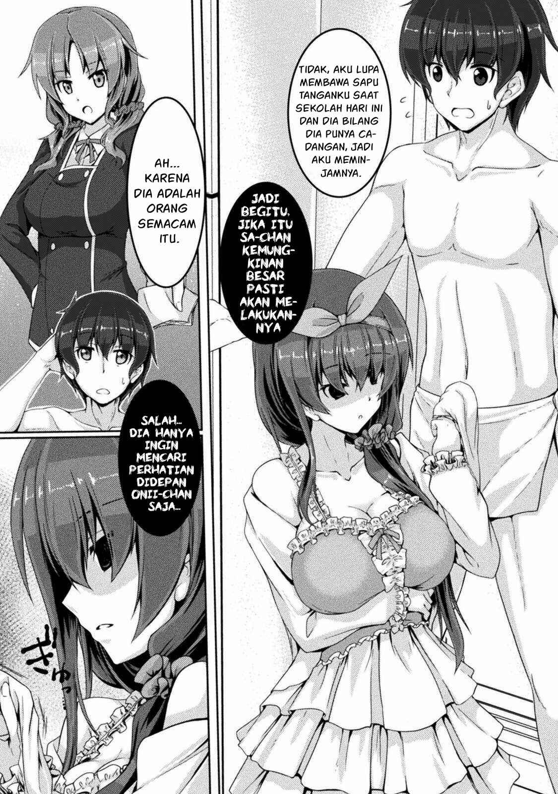 Yandere Imouto ni Aisaresugite Kozukuri Kankin Seikatsu Chapter 1 - halaman 24