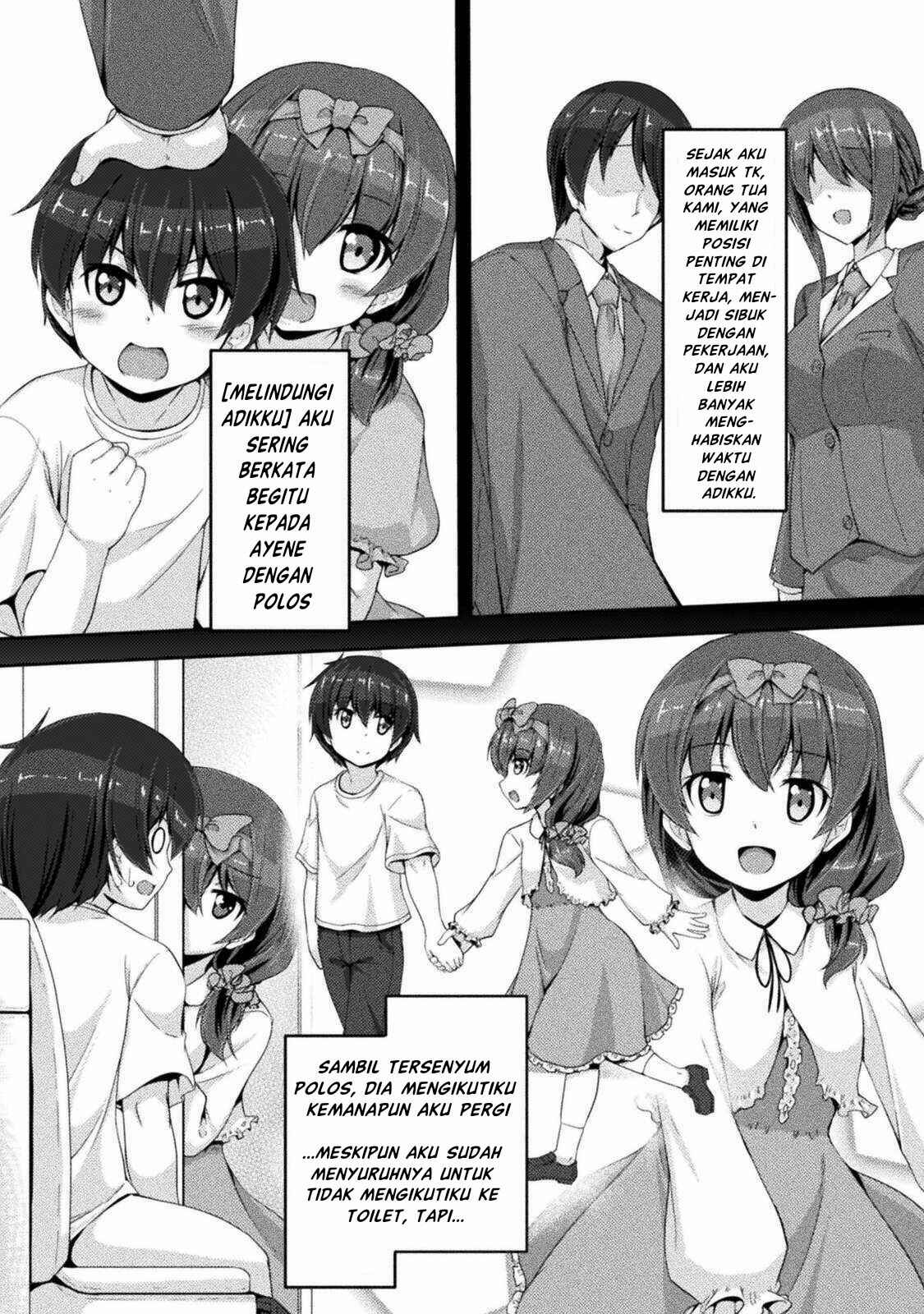 Yandere Imouto ni Aisaresugite Kozukuri Kankin Seikatsu Chapter 1 - halaman 7