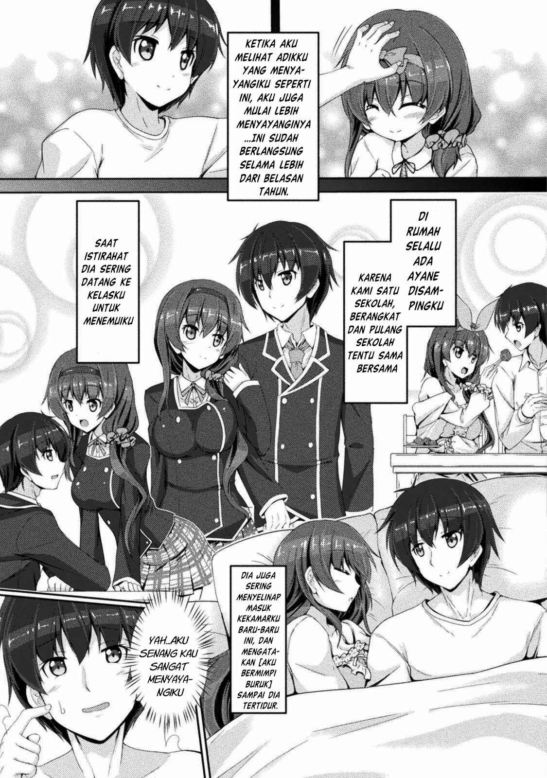 Yandere Imouto ni Aisaresugite Kozukuri Kankin Seikatsu Chapter 1 - halaman 9
