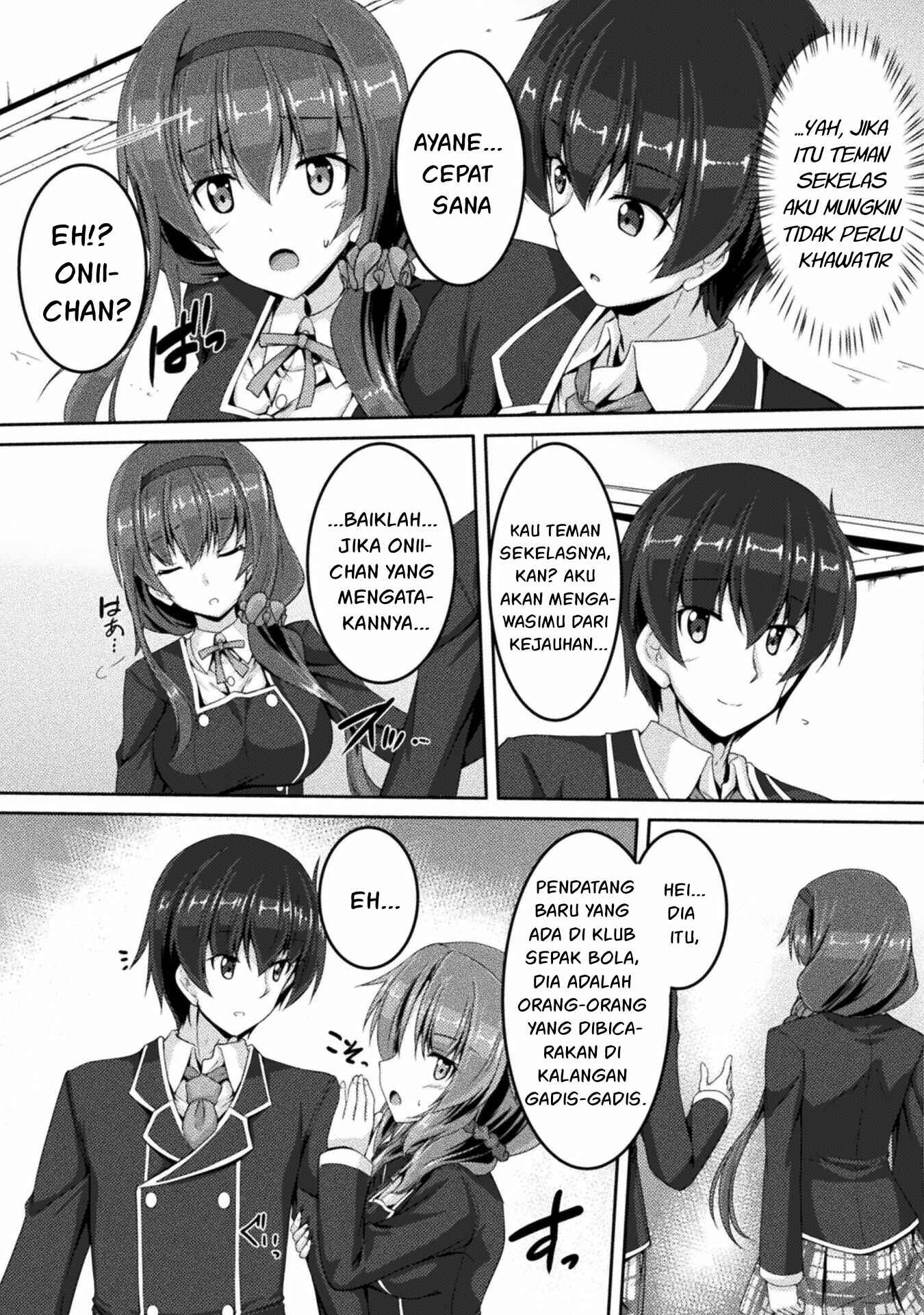Yandere Imouto ni Aisaresugite Kozukuri Kankin Seikatsu Chapter 2 - halaman 14