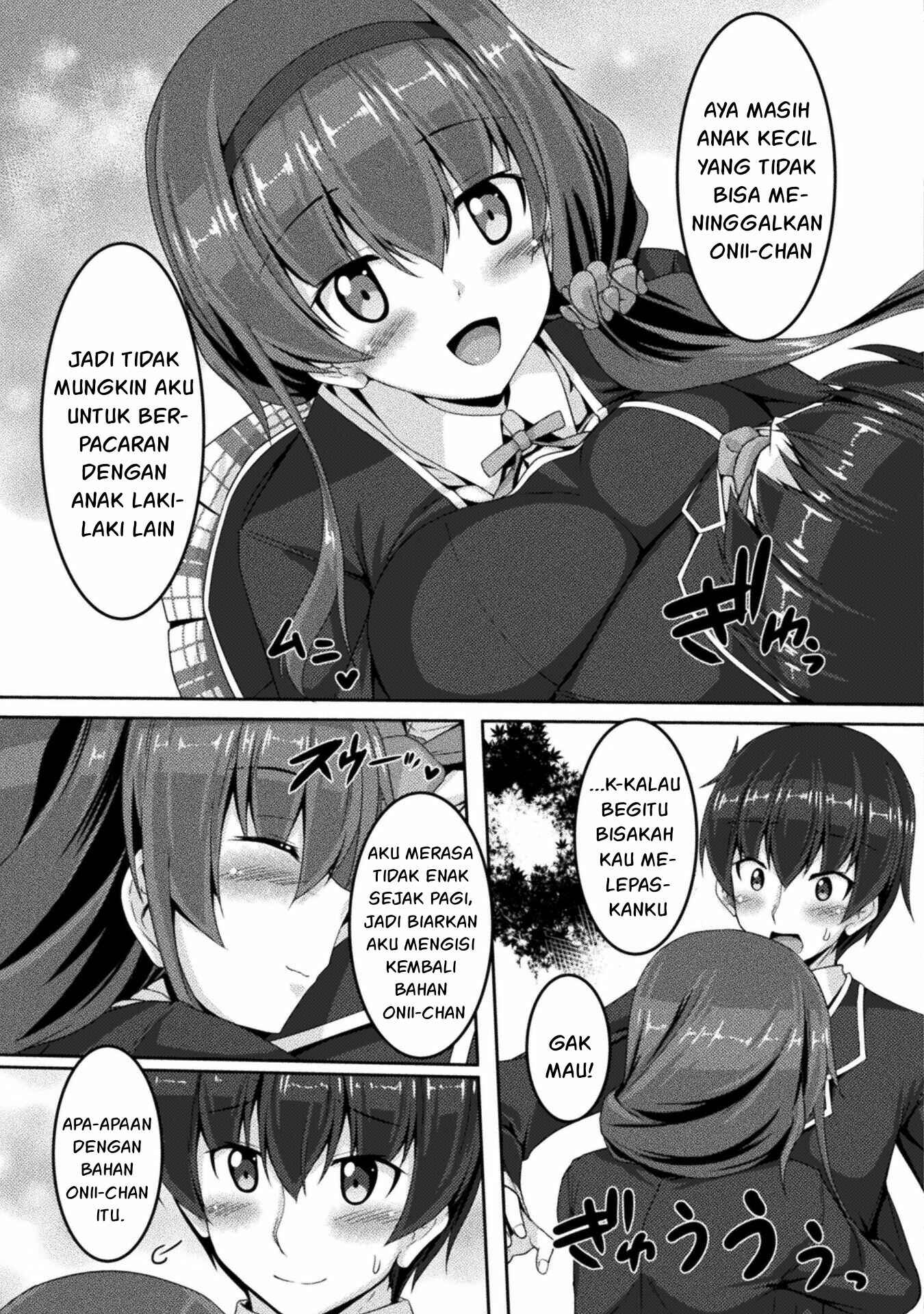 Yandere Imouto ni Aisaresugite Kozukuri Kankin Seikatsu Chapter 2 - halaman 24