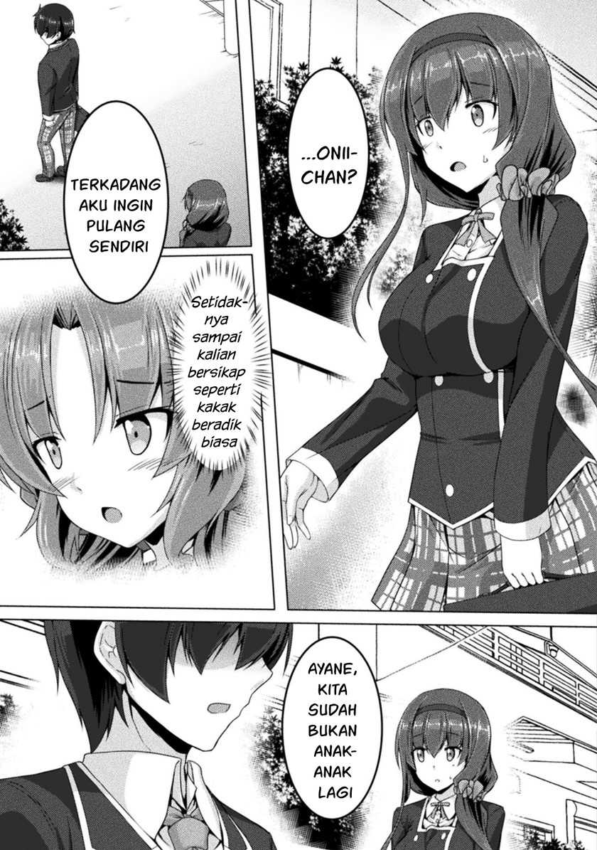 Yandere Imouto ni Aisaresugite Kozukuri Kankin Seikatsu Chapter 3 - halaman 14
