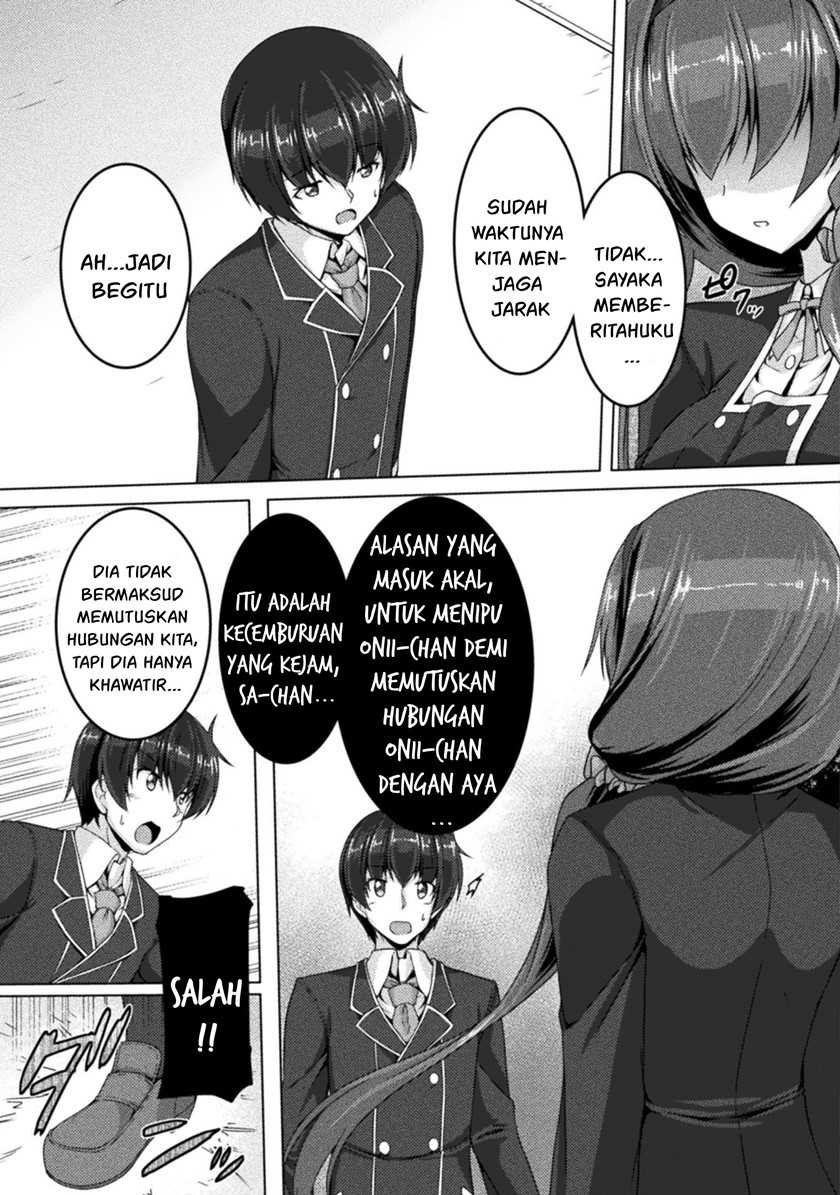 Yandere Imouto ni Aisaresugite Kozukuri Kankin Seikatsu Chapter 3 - halaman 16