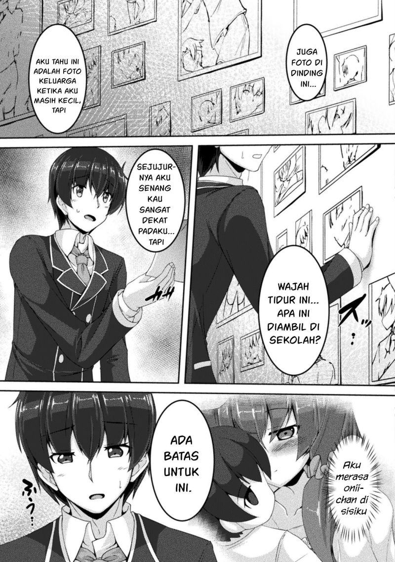 Yandere Imouto ni Aisaresugite Kozukuri Kankin Seikatsu Chapter 4 - halaman 11