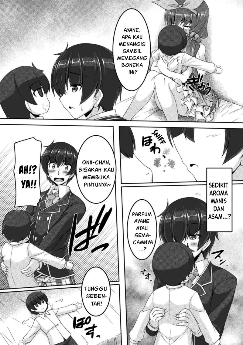 Yandere Imouto ni Aisaresugite Kozukuri Kankin Seikatsu Chapter 4 - halaman 13