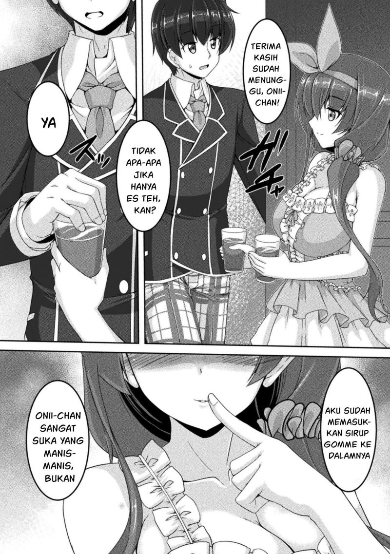 Yandere Imouto ni Aisaresugite Kozukuri Kankin Seikatsu Chapter 4 - halaman 14