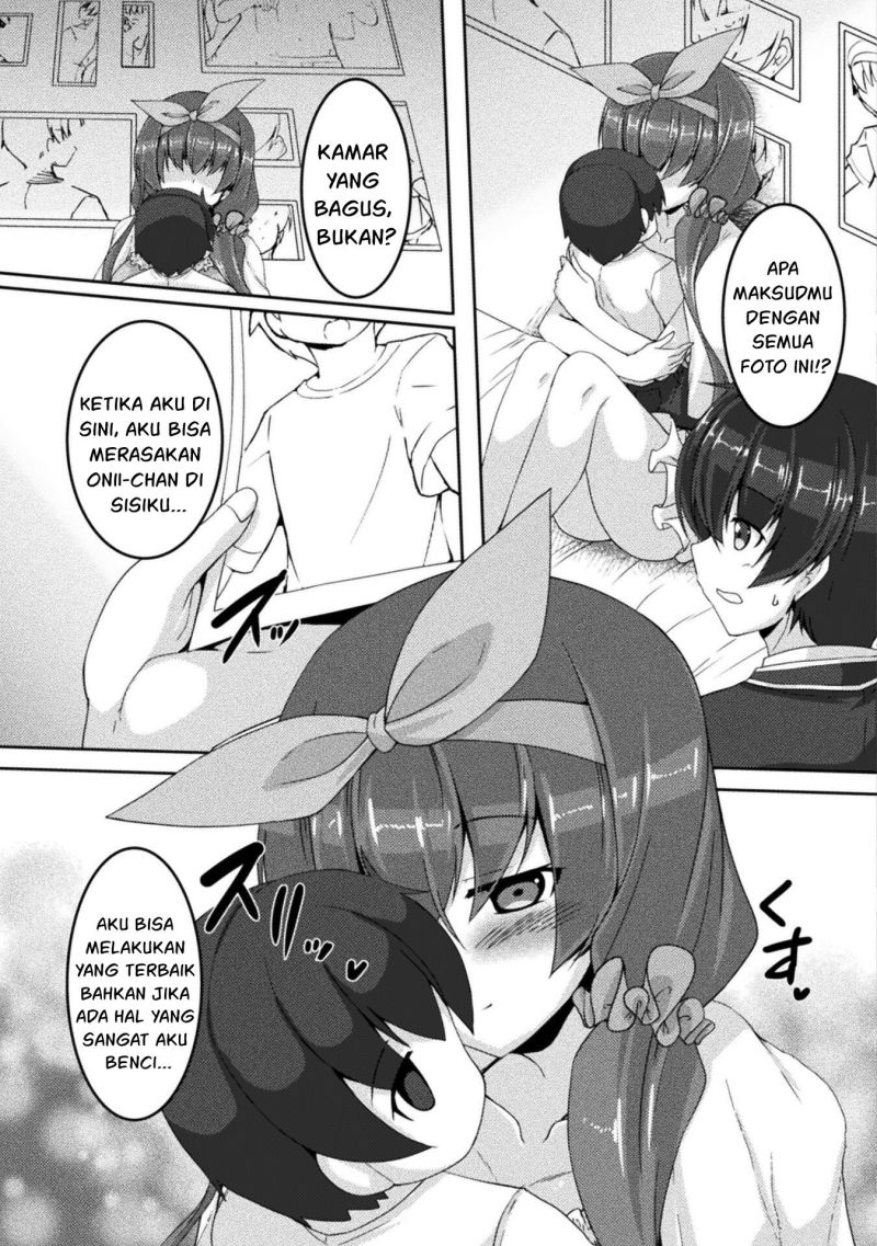 Yandere Imouto ni Aisaresugite Kozukuri Kankin Seikatsu Chapter 4 - halaman 7