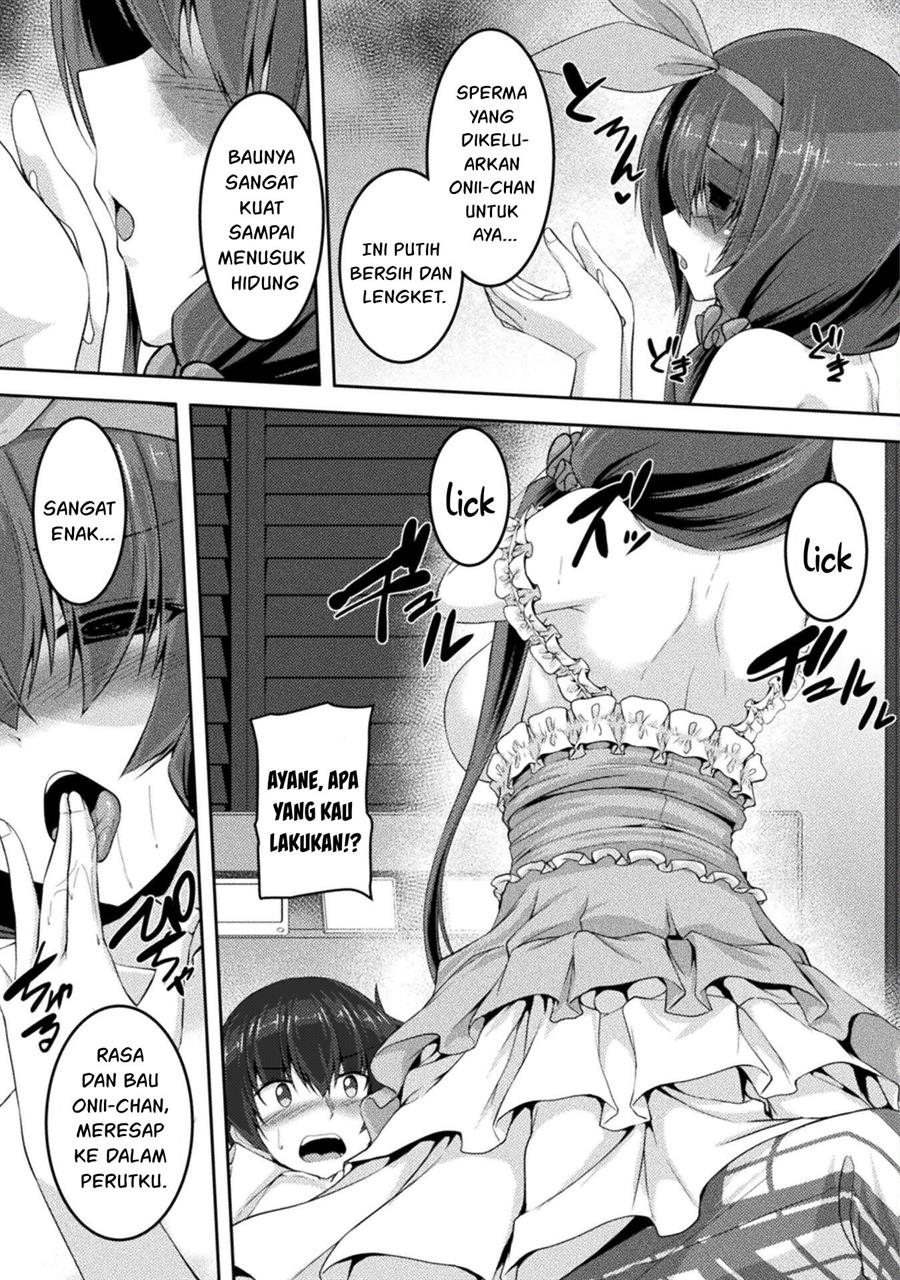 Yandere Imouto ni Aisaresugite Kozukuri Kankin Seikatsu Chapter 5 - halaman 14