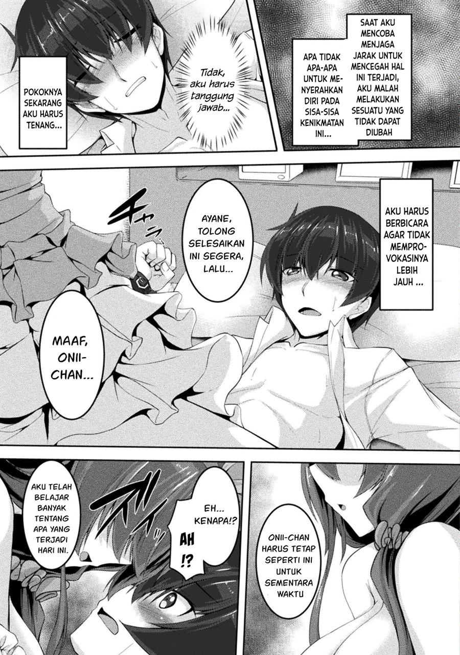 Yandere Imouto ni Aisaresugite Kozukuri Kankin Seikatsu Chapter 5 - halaman 26