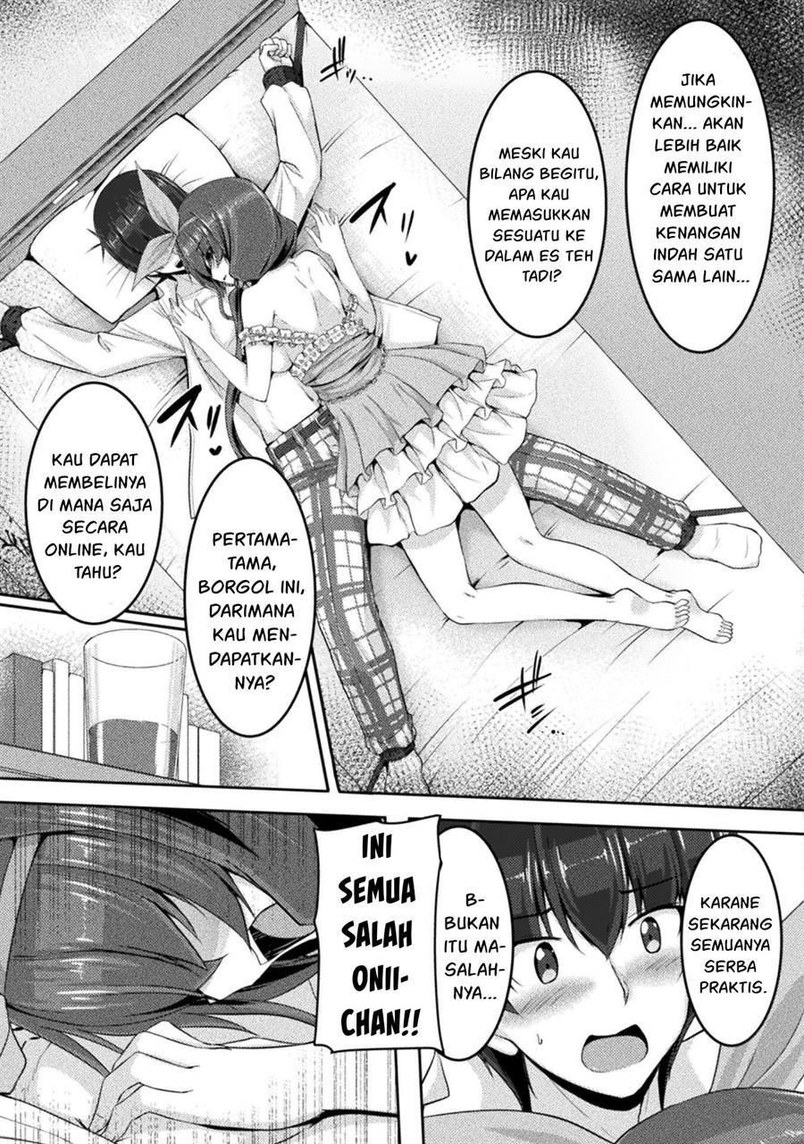 Yandere Imouto ni Aisaresugite Kozukuri Kankin Seikatsu Chapter 5 - halaman 4