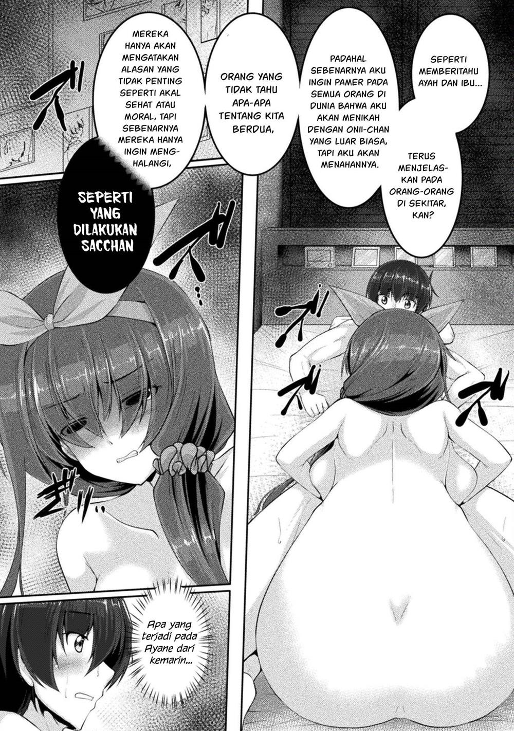 Yandere Imouto ni Aisaresugite Kozukuri Kankin Seikatsu Chapter 6 - halaman 7