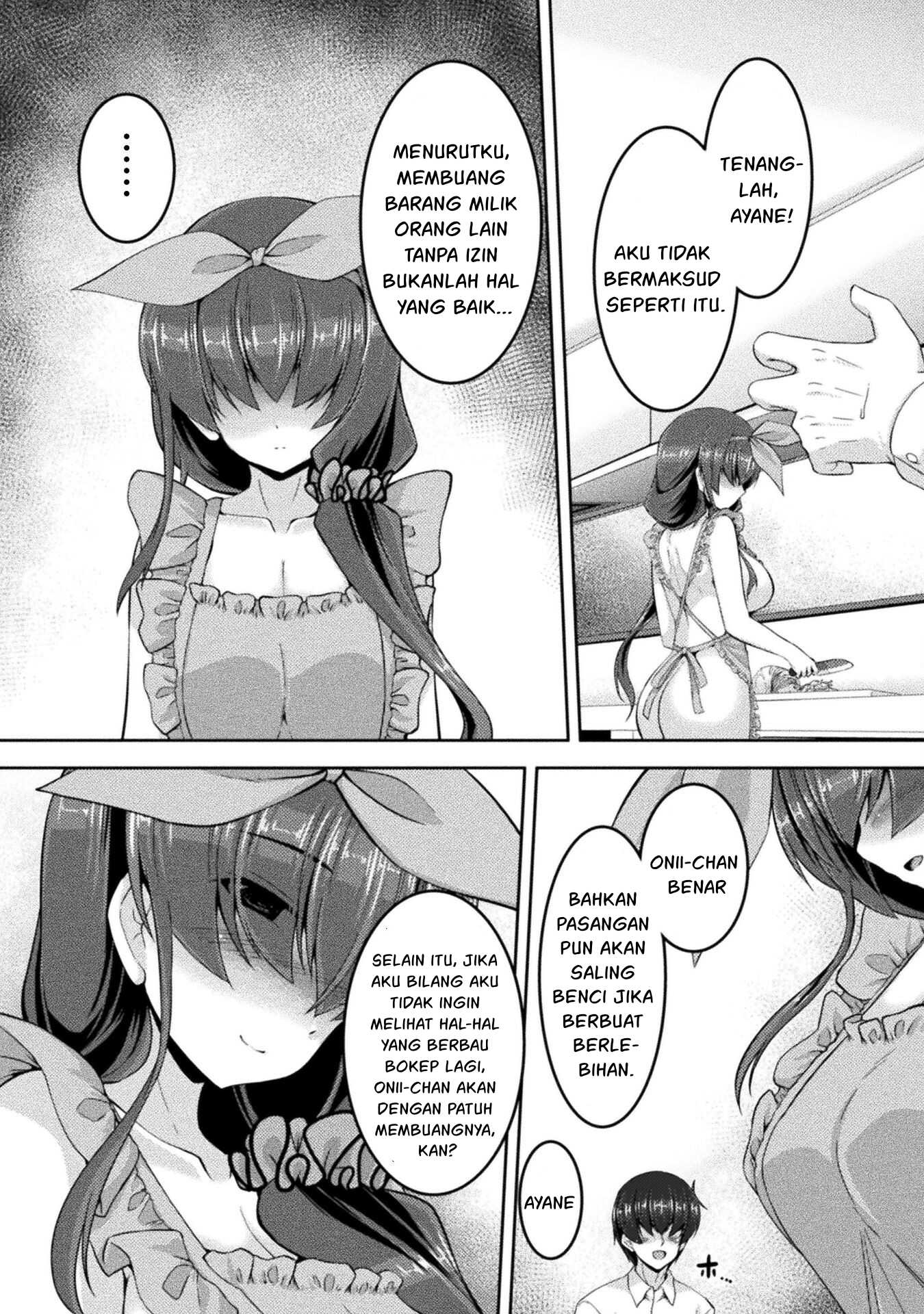Yandere Imouto ni Aisaresugite Kozukuri Kankin Seikatsu Chapter 8 - halaman 4