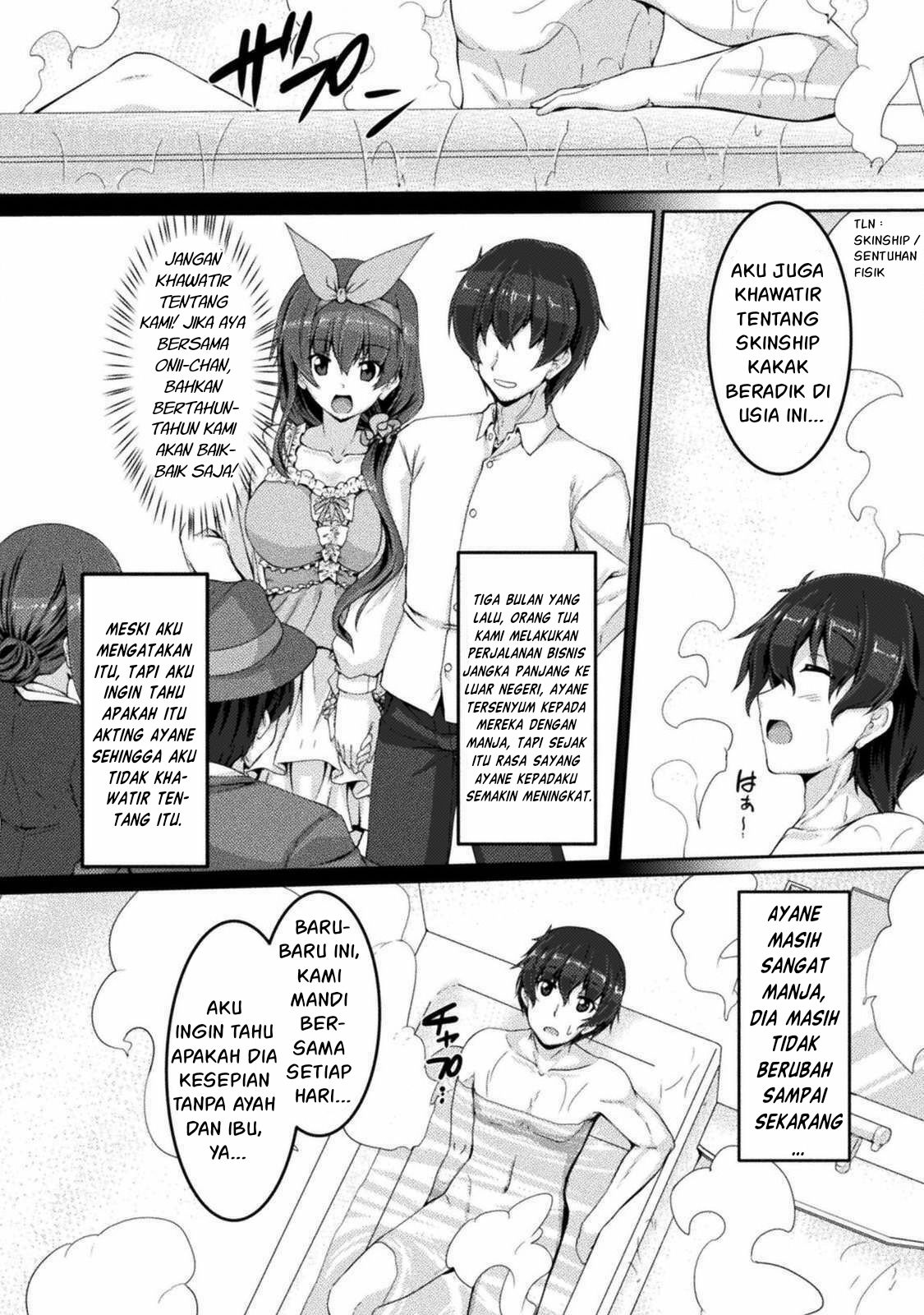 Yandere Imouto ni Aisaresugite Kozukuri Kankin Seikatsu the Comic Chapter 1 - halaman 17