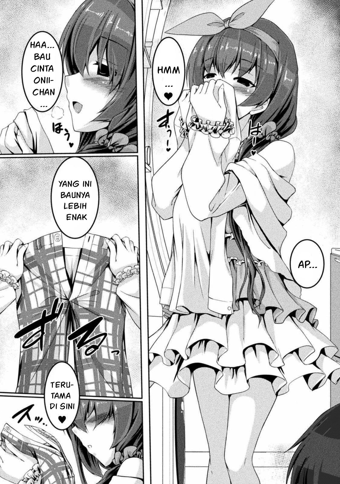 Yandere Imouto ni Aisaresugite Kozukuri Kankin Seikatsu the Comic Chapter 1 - halaman 21