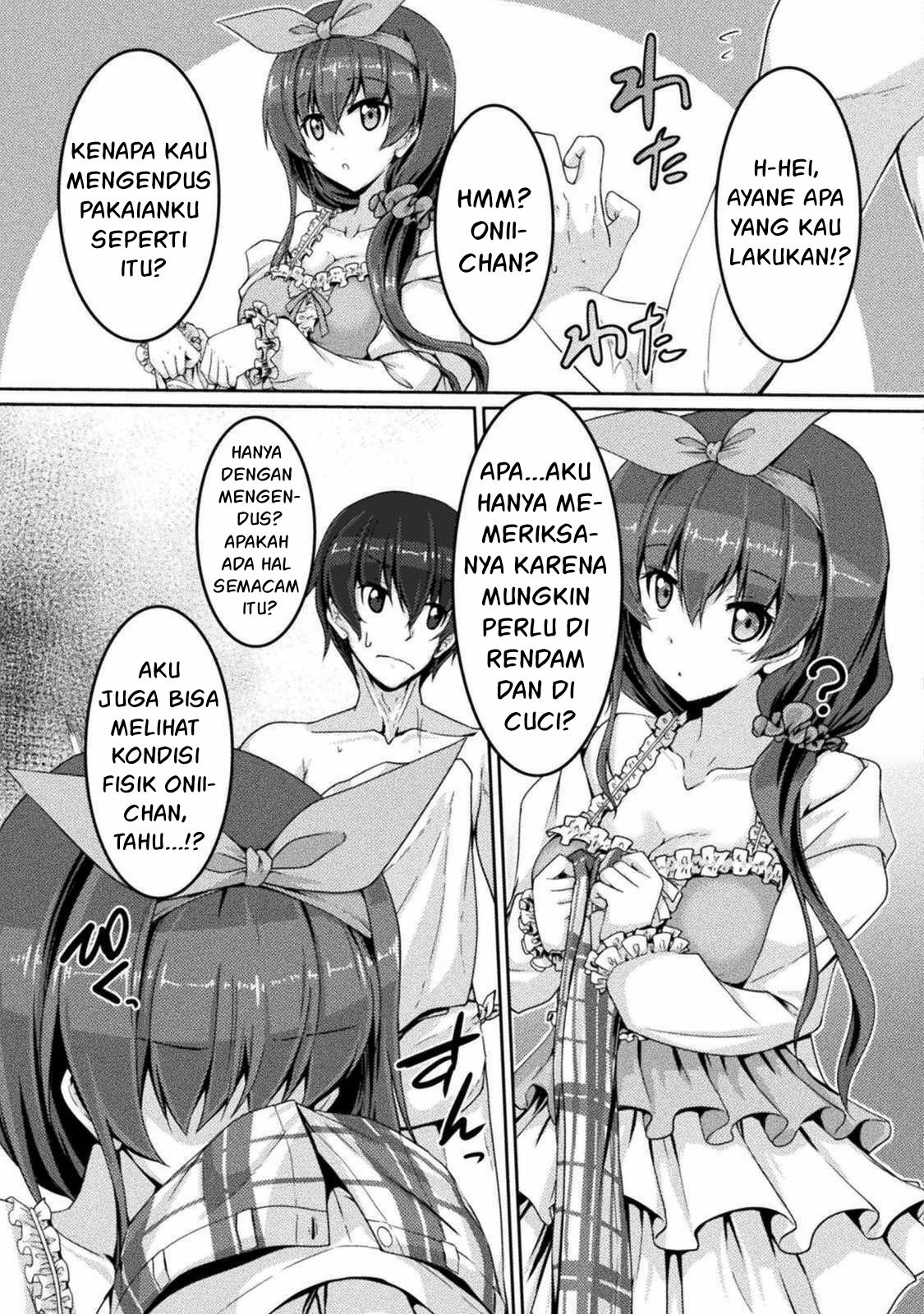 Yandere Imouto ni Aisaresugite Kozukuri Kankin Seikatsu the Comic Chapter 1 - halaman 22