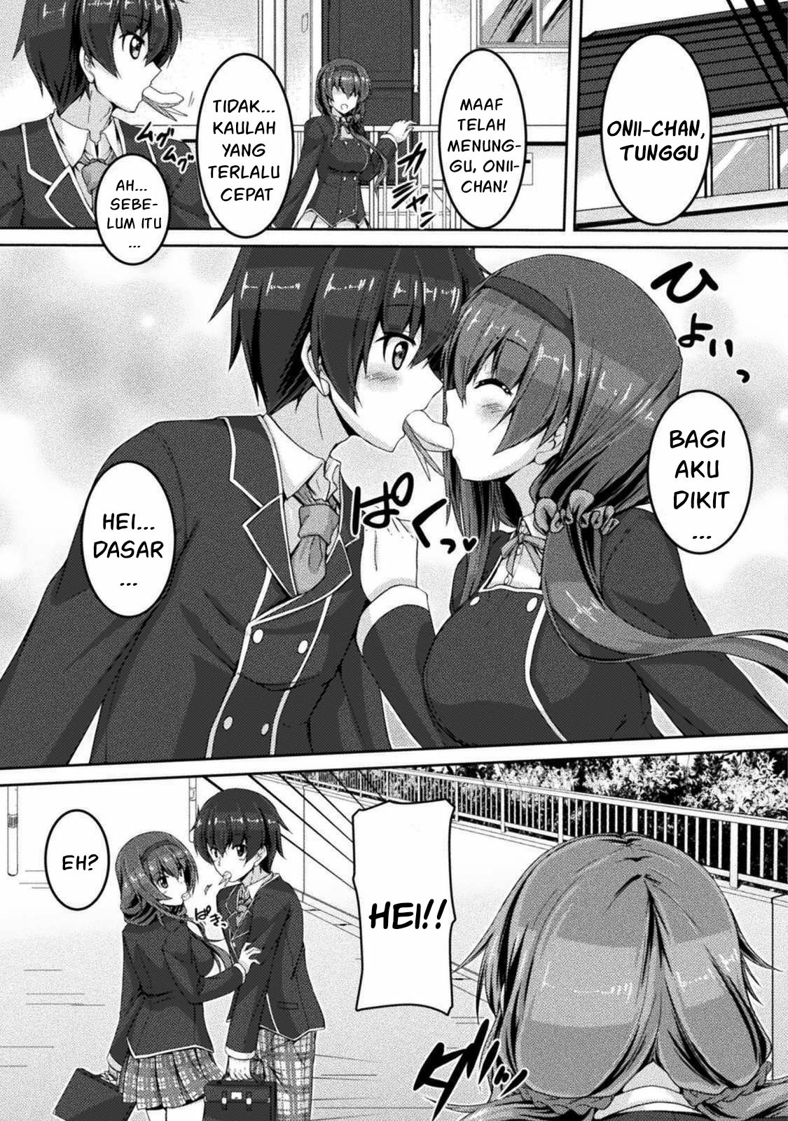 Yandere Imouto ni Aisaresugite Kozukuri Kankin Seikatsu the Comic Chapter 1 - halaman 28