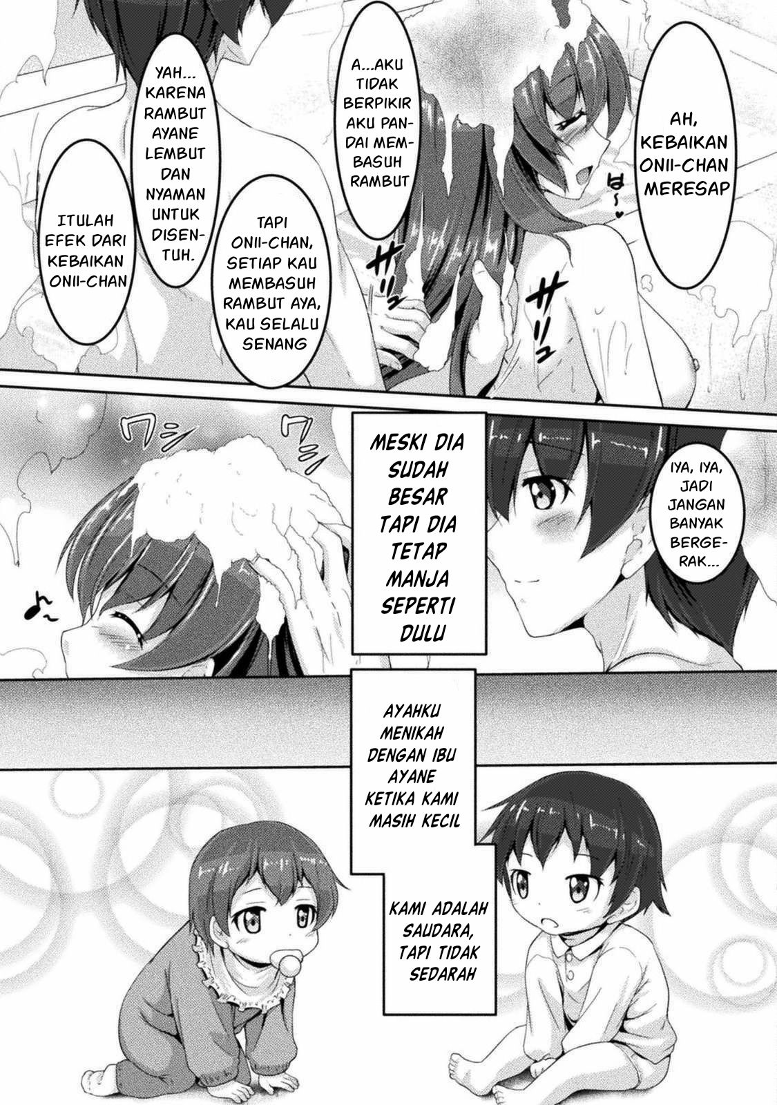 Yandere Imouto ni Aisaresugite Kozukuri Kankin Seikatsu the Comic Chapter 1 - halaman 6