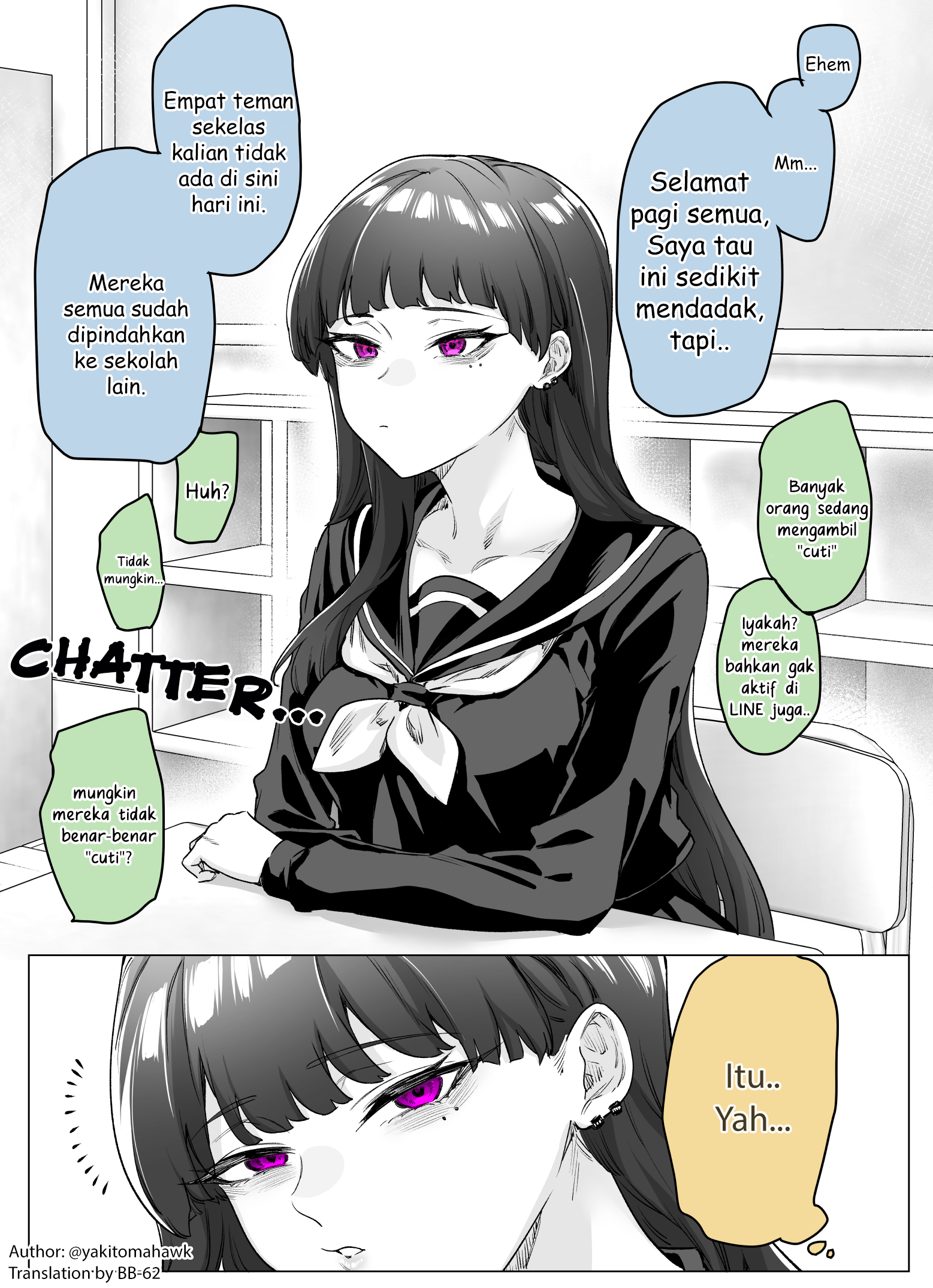 Yandere ka to Omottara Motto Yabee Onna datta Chapter 10 - halaman 1
