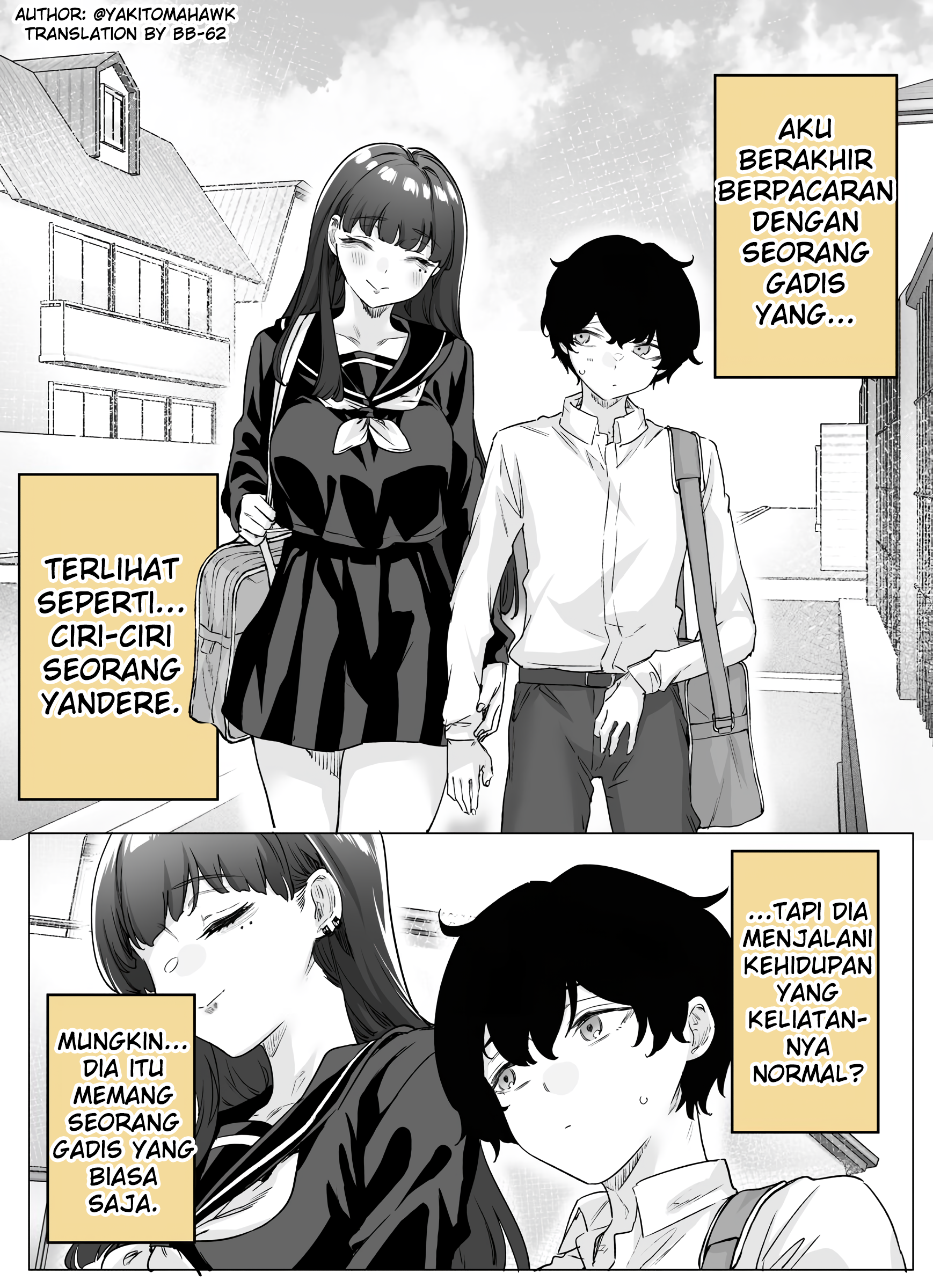 Yandere ka to Omottara Motto Yabee Onna datta Chapter 13 - halaman 1