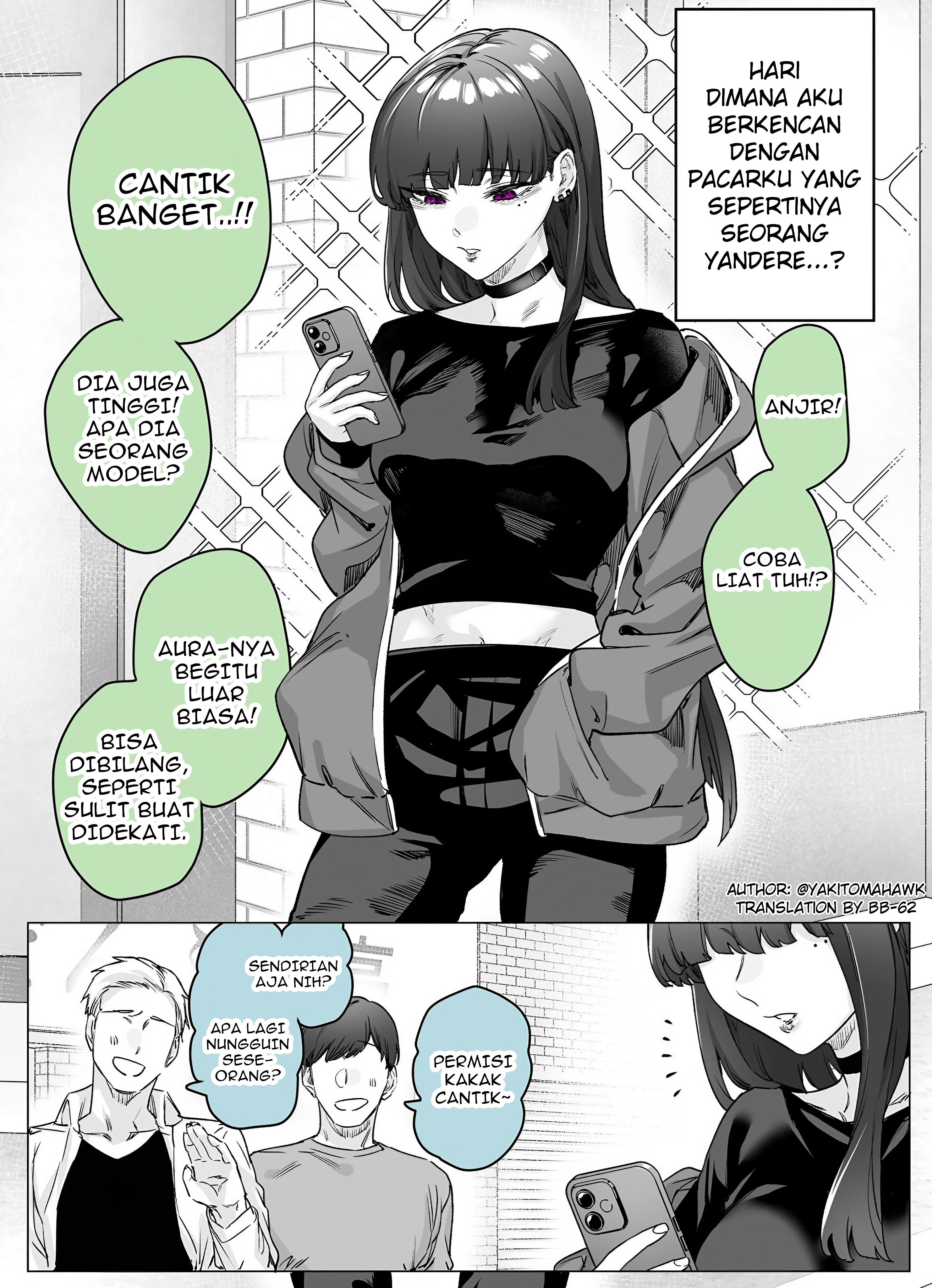 Yandere ka to Omottara Motto Yabee Onna datta Chapter 18 - halaman 1