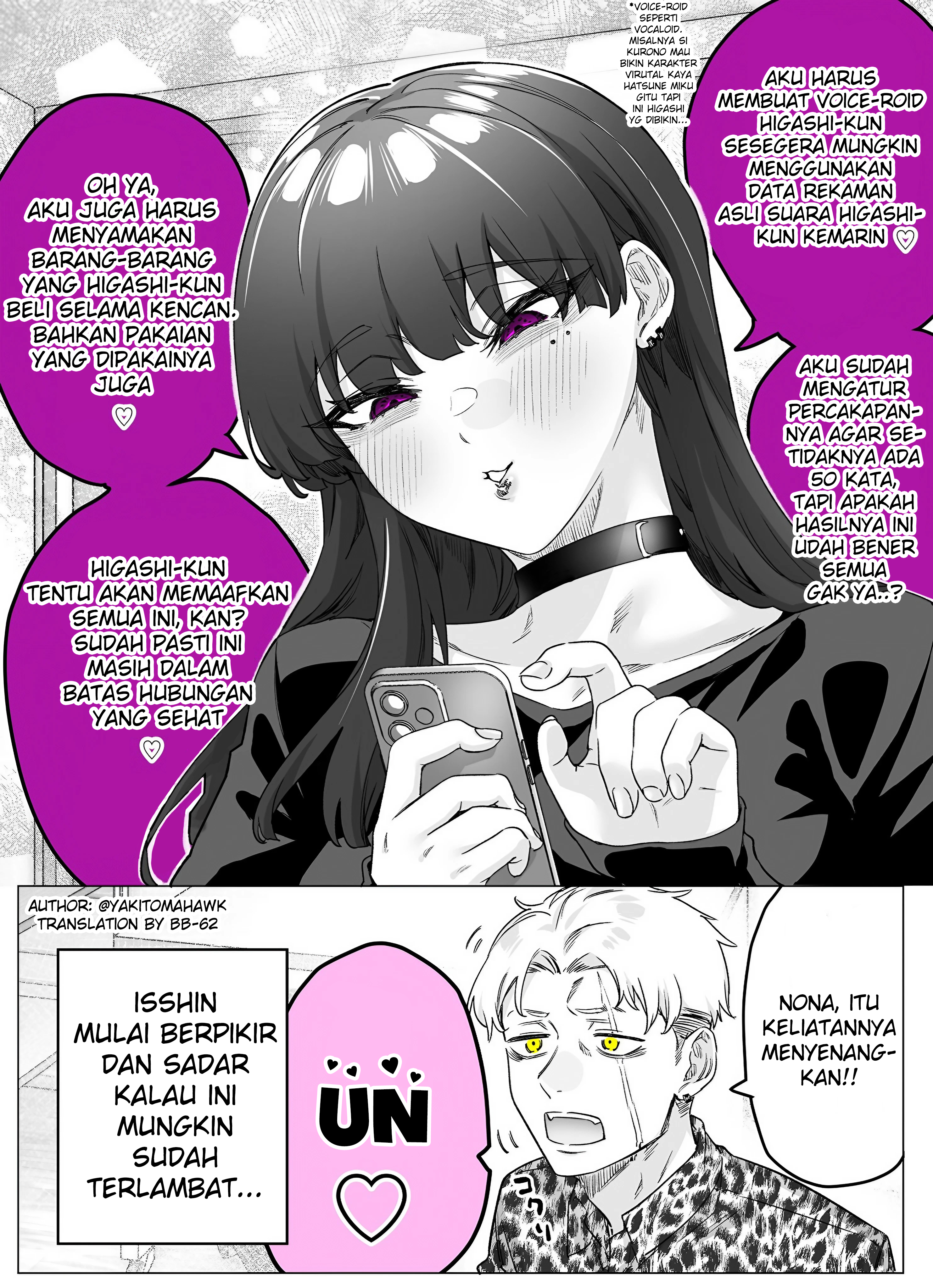 Yandere ka to Omottara Motto Yabee Onna datta Chapter 21 - halaman 2