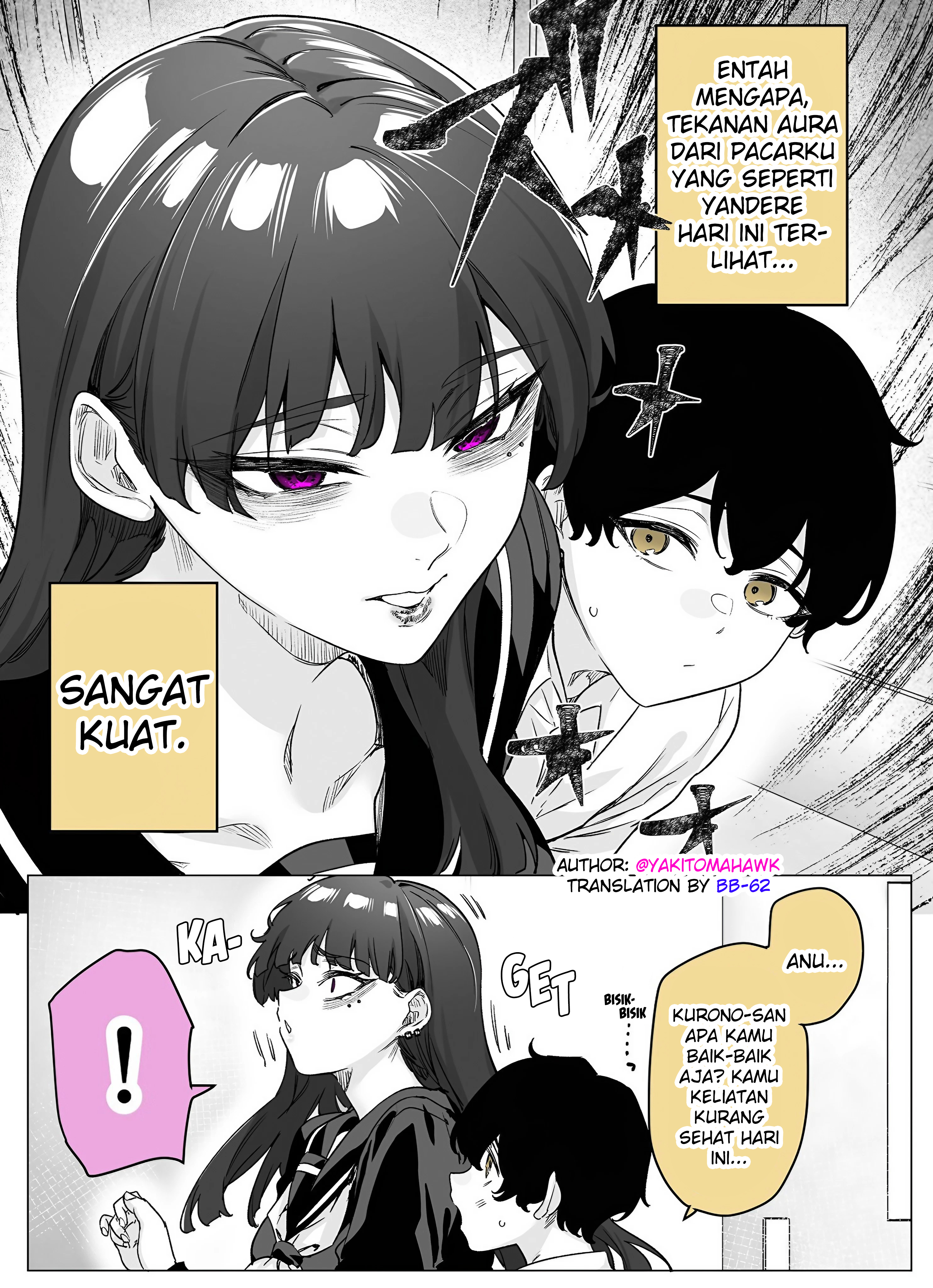 Yandere ka to Omottara Motto Yabee Onna datta Chapter 23 - halaman 1
