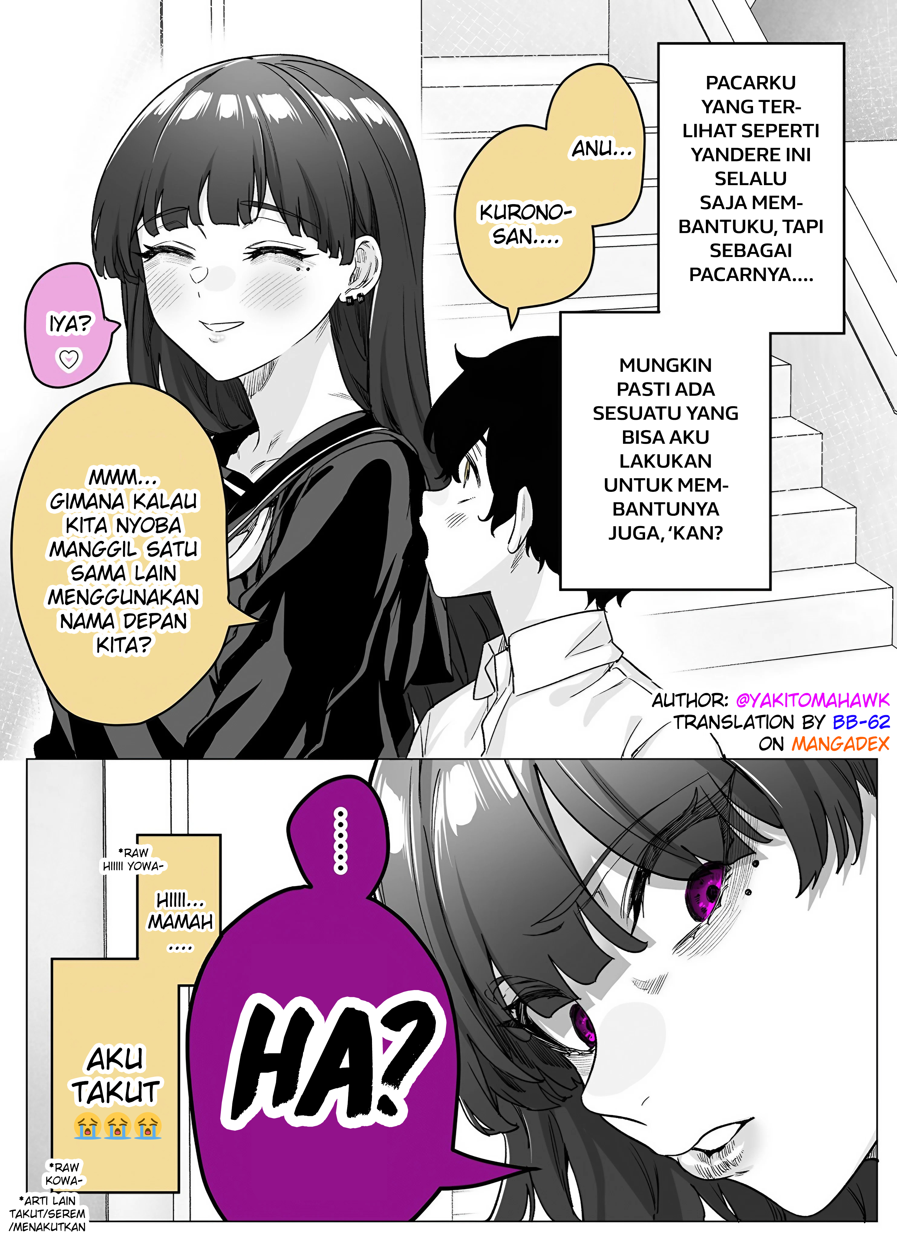Yandere ka to Omottara Motto Yabee Onna datta Chapter 31 - halaman 1