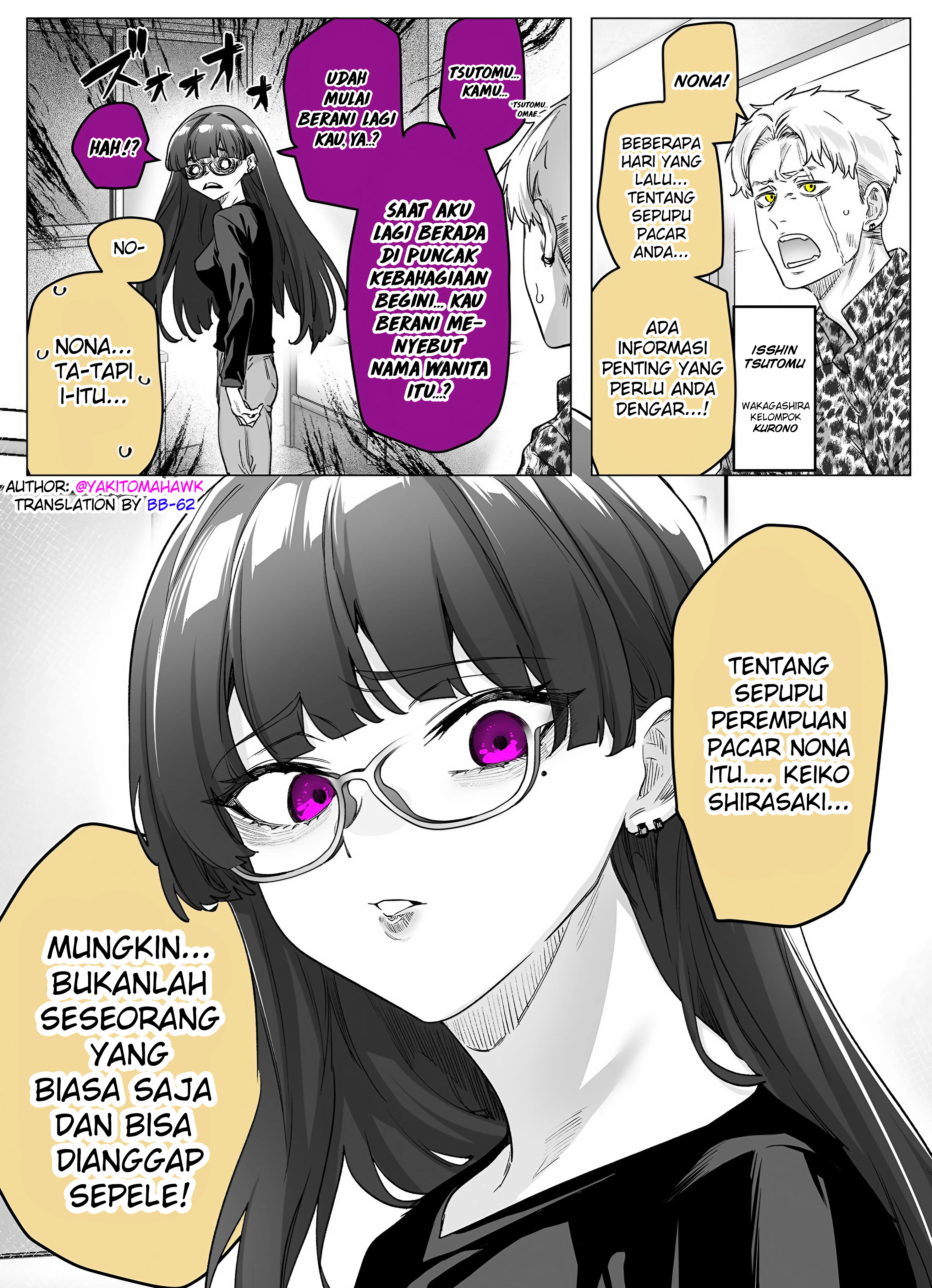 Yandere ka to Omottara Motto Yabee Onna datta Chapter 32 - halaman 1