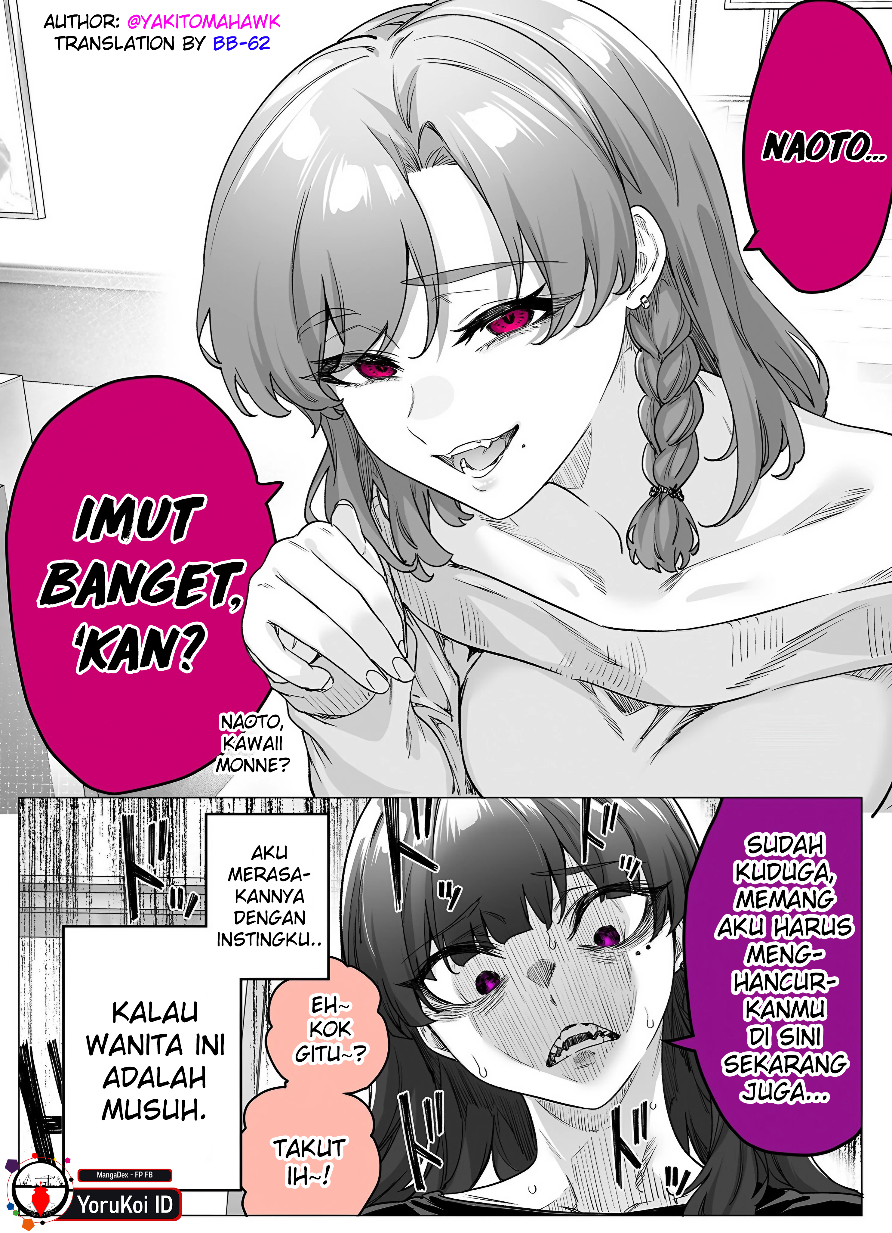 Yandere ka to Omottara Motto Yabee Onna datta Chapter 33 - halaman 2