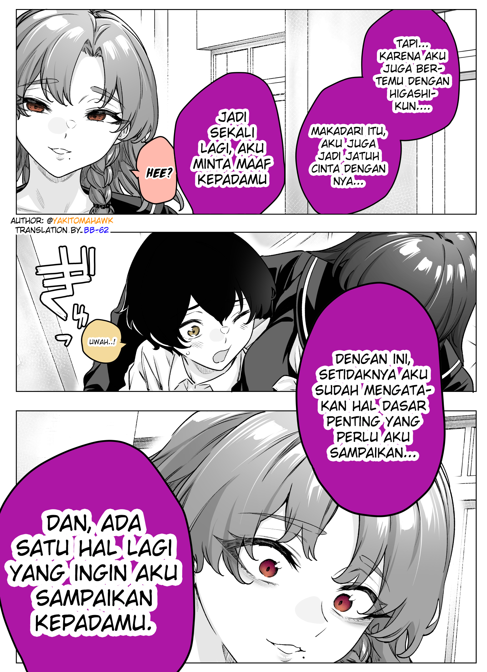 Yandere ka to Omottara Motto Yabee Onna datta Chapter 38 - halaman 3