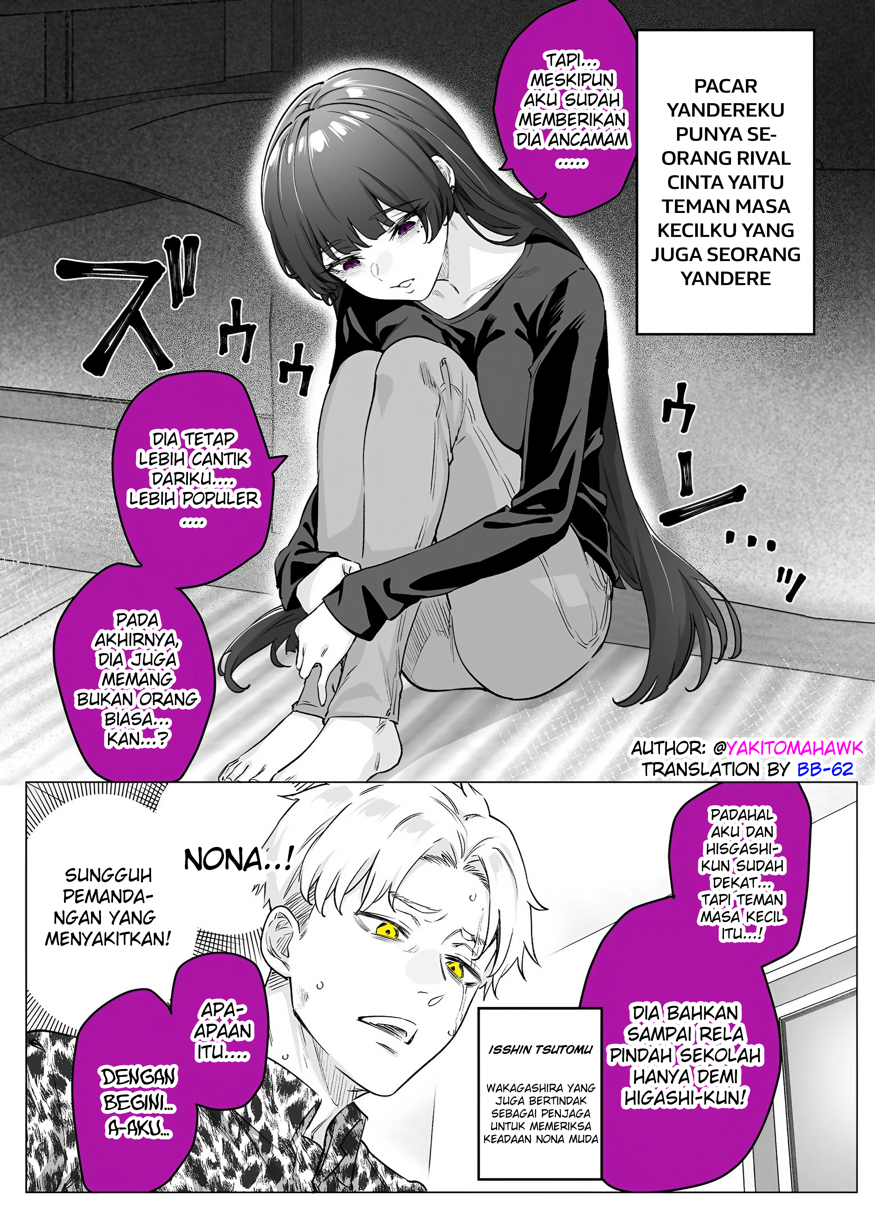 Yandere ka to Omottara Motto Yabee Onna datta Chapter 39 - halaman 1
