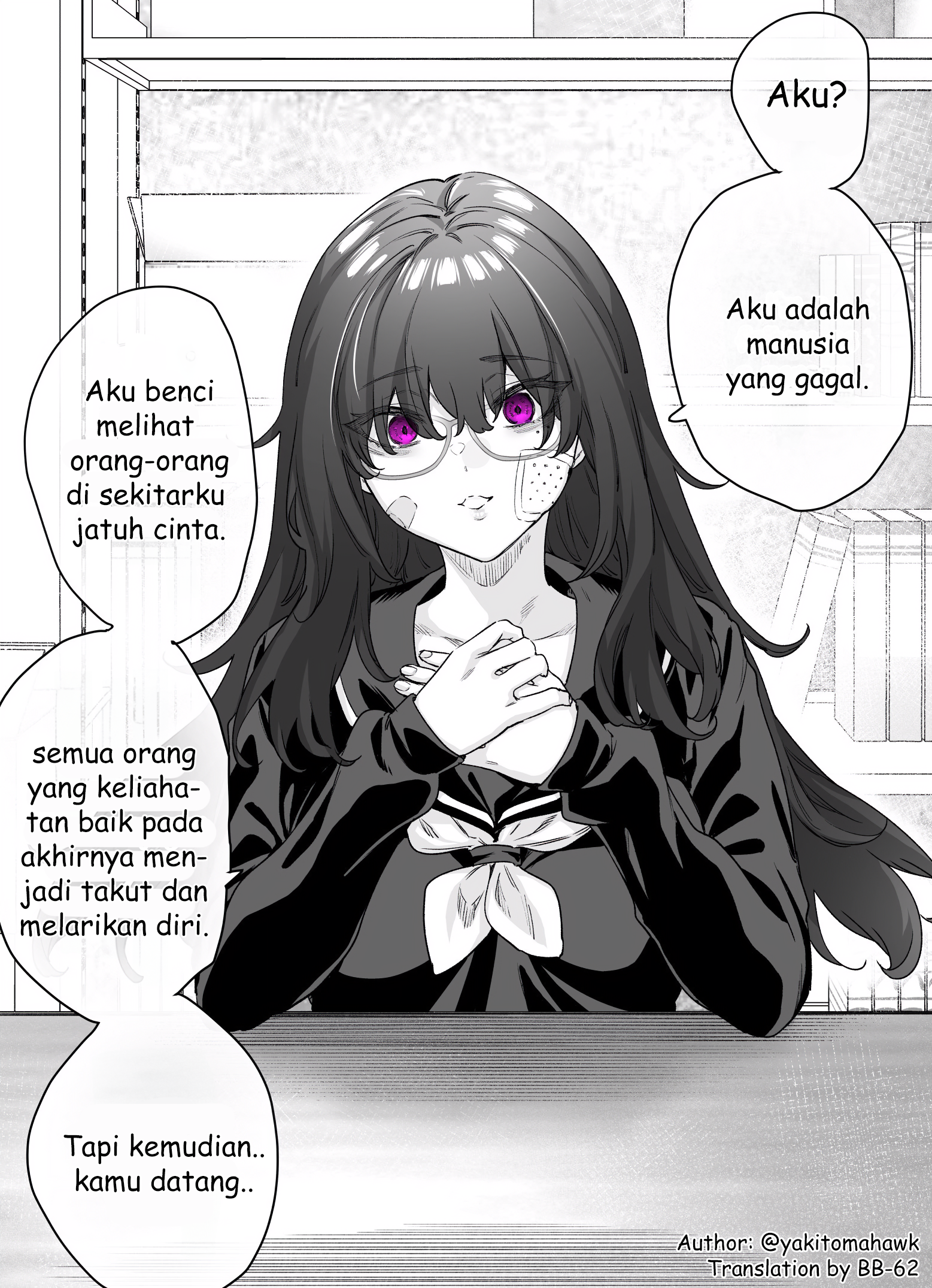 Yandere ka to Omottara Motto Yabee Onna datta Chapter 4 - halaman 1