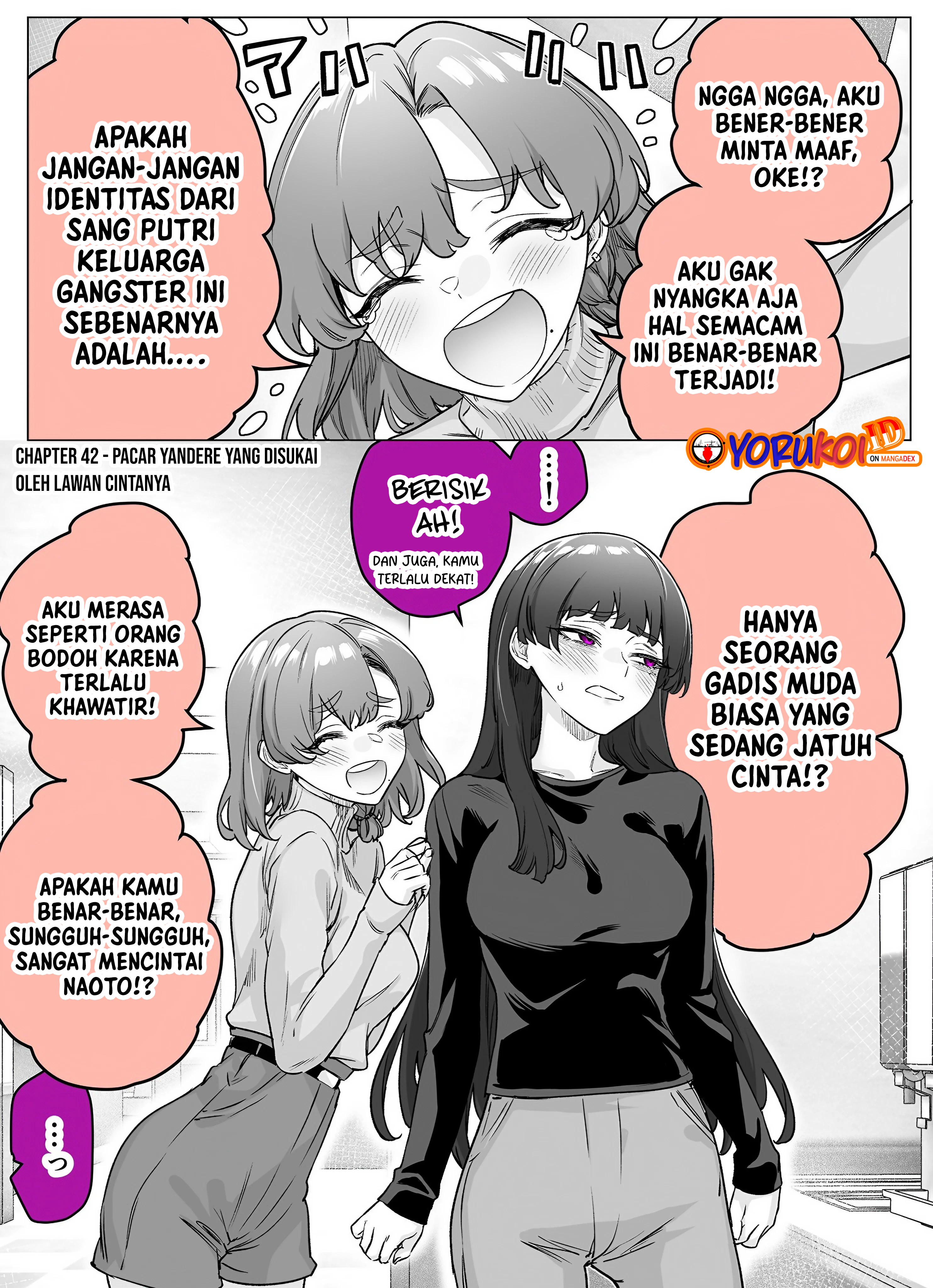 Yandere ka to Omottara Motto Yabee Onna datta Chapter 42 - halaman 2