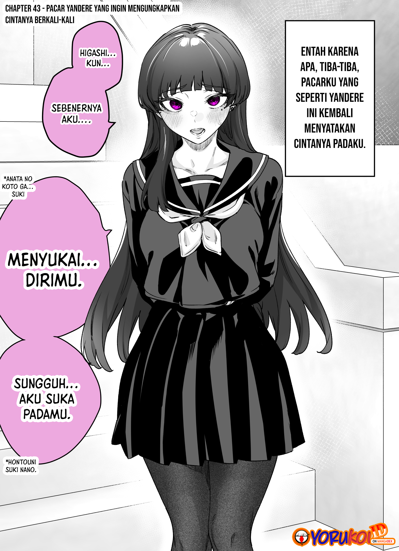 Yandere ka to Omottara Motto Yabee Onna datta Chapter 43 - halaman 2