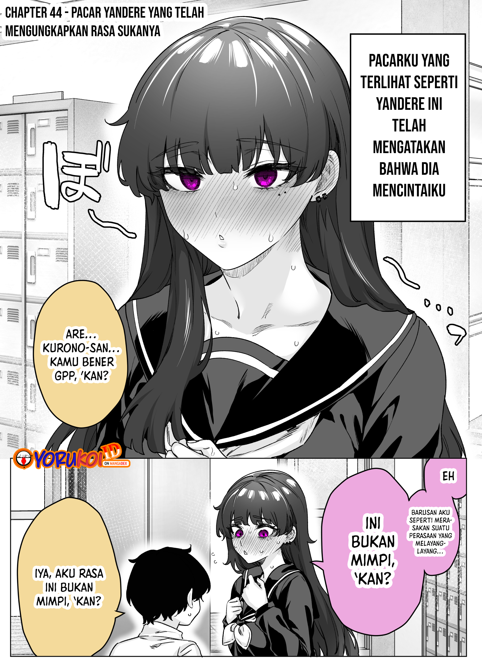 Yandere ka to Omottara Motto Yabee Onna datta Chapter 44 - halaman 2