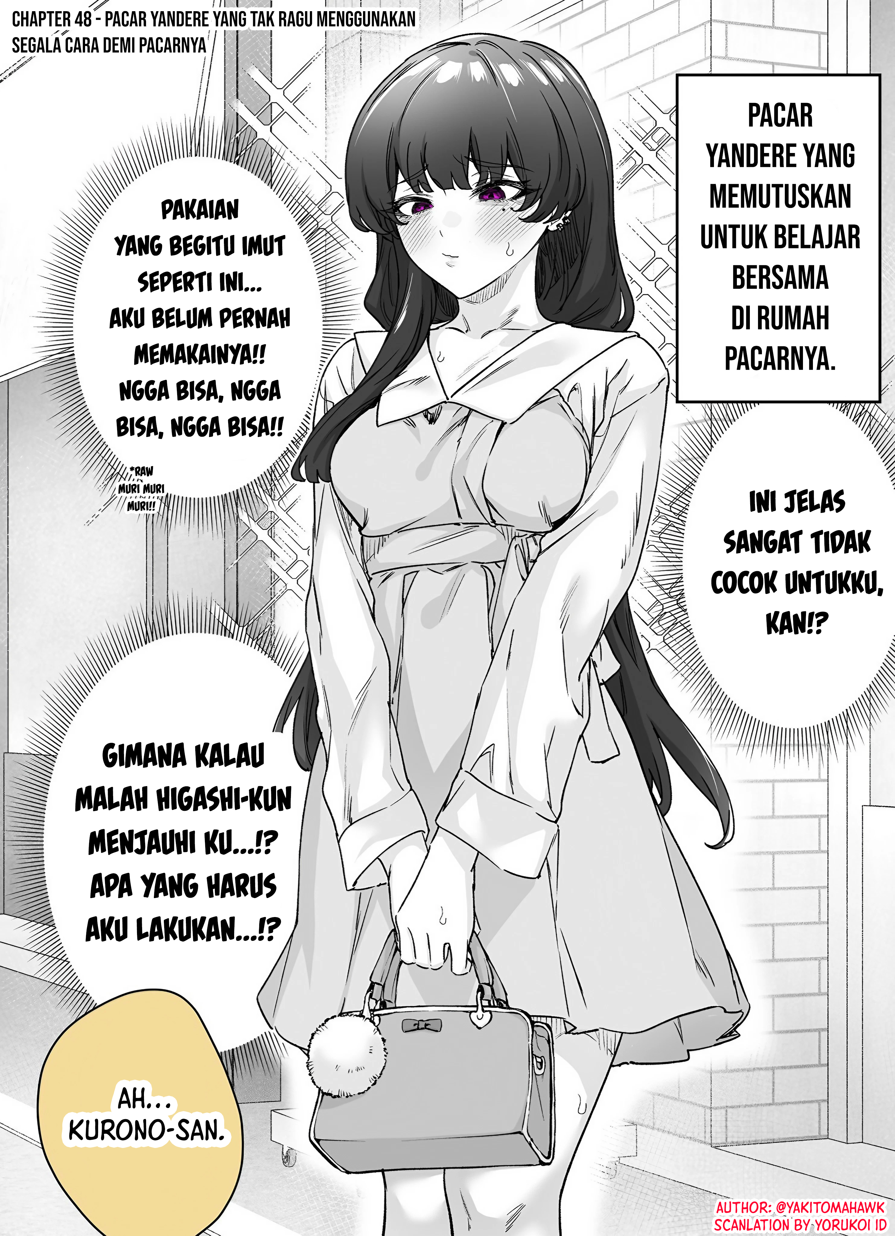 Yandere ka to Omottara Motto Yabee Onna datta Chapter 48 - halaman 2