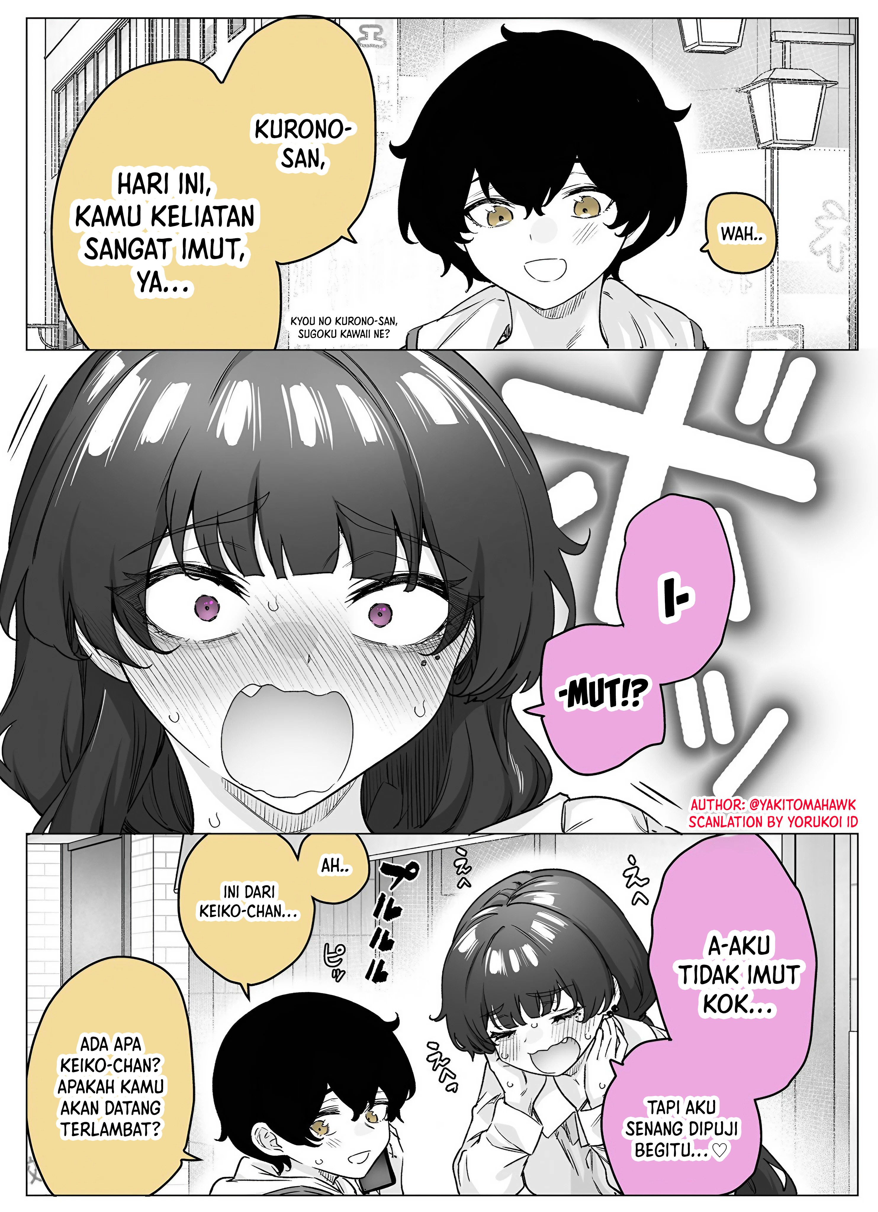 Yandere ka to Omottara Motto Yabee Onna datta Chapter 48 - halaman 3