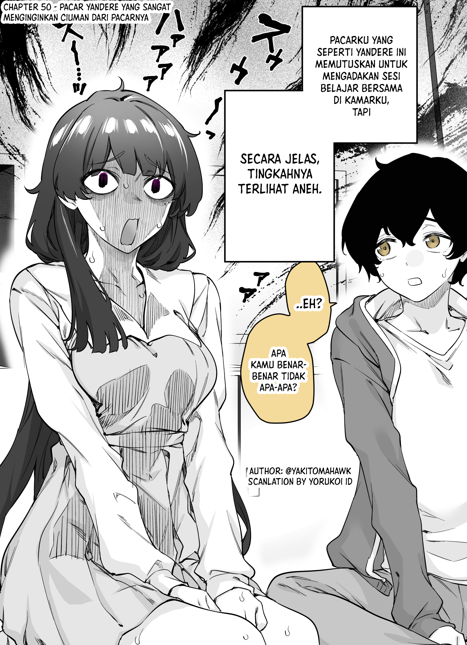Yandere ka to Omottara Motto Yabee Onna datta Chapter 50 - halaman 2