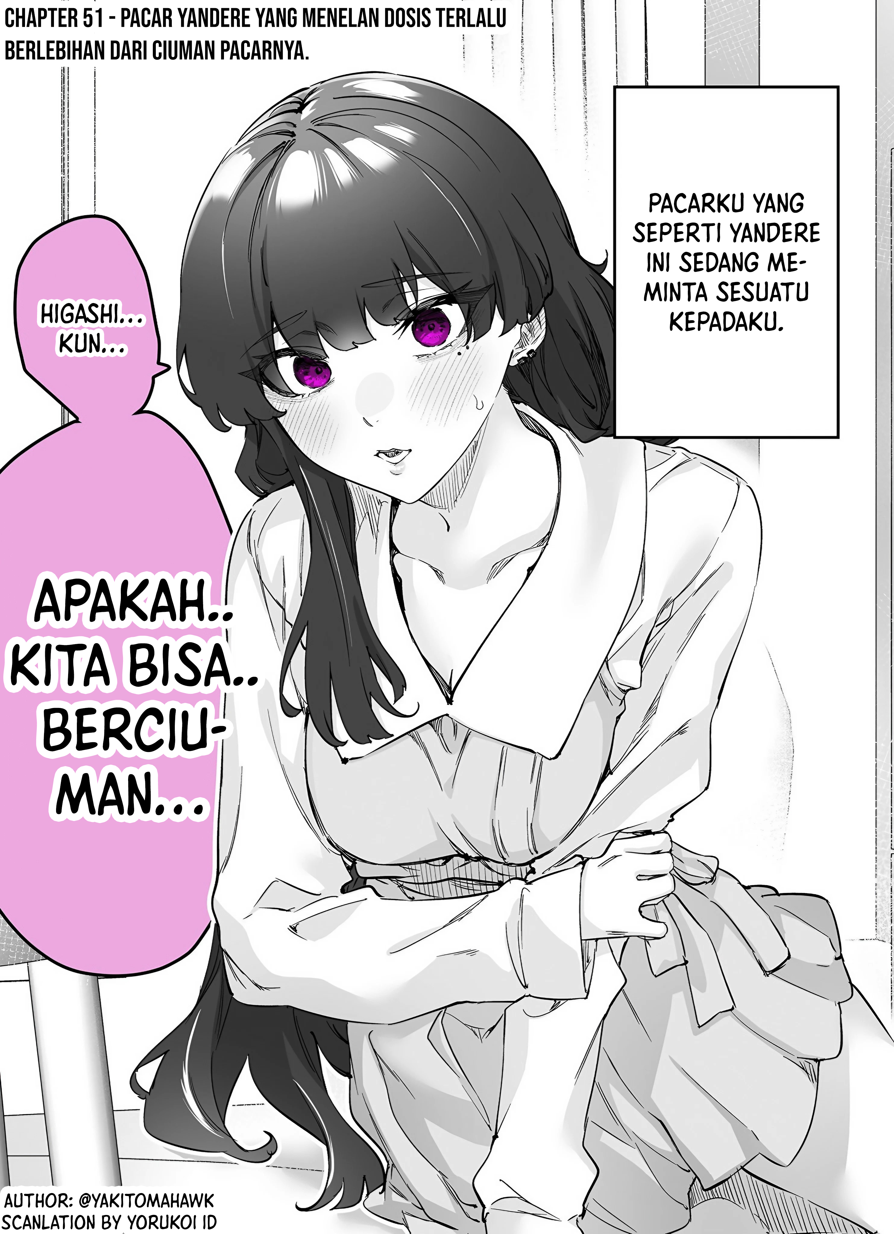 Yandere ka to Omottara Motto Yabee Onna datta Chapter 51 - halaman 2