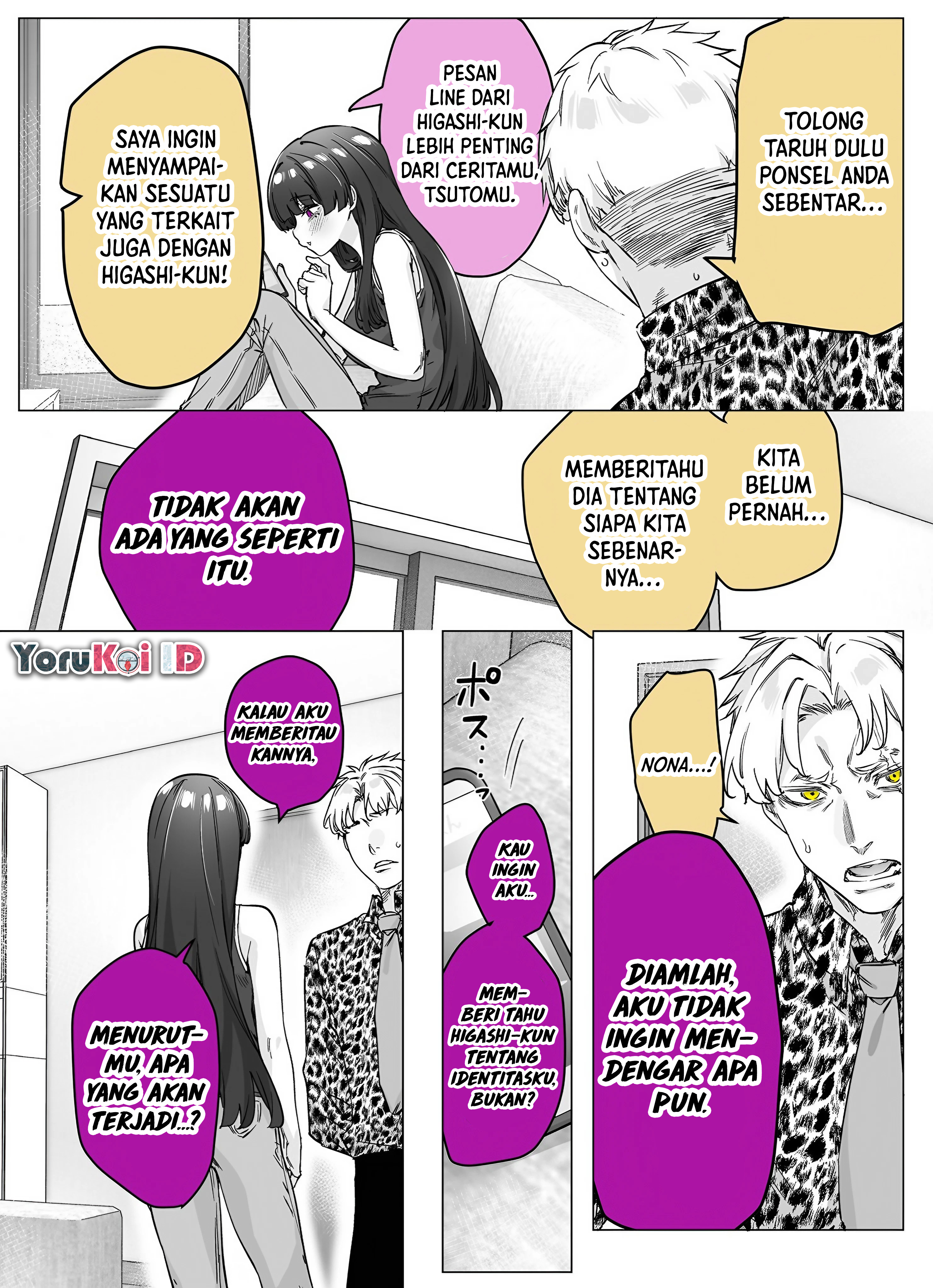 Yandere ka to Omottara Motto Yabee Onna datta Chapter 54 - halaman 4