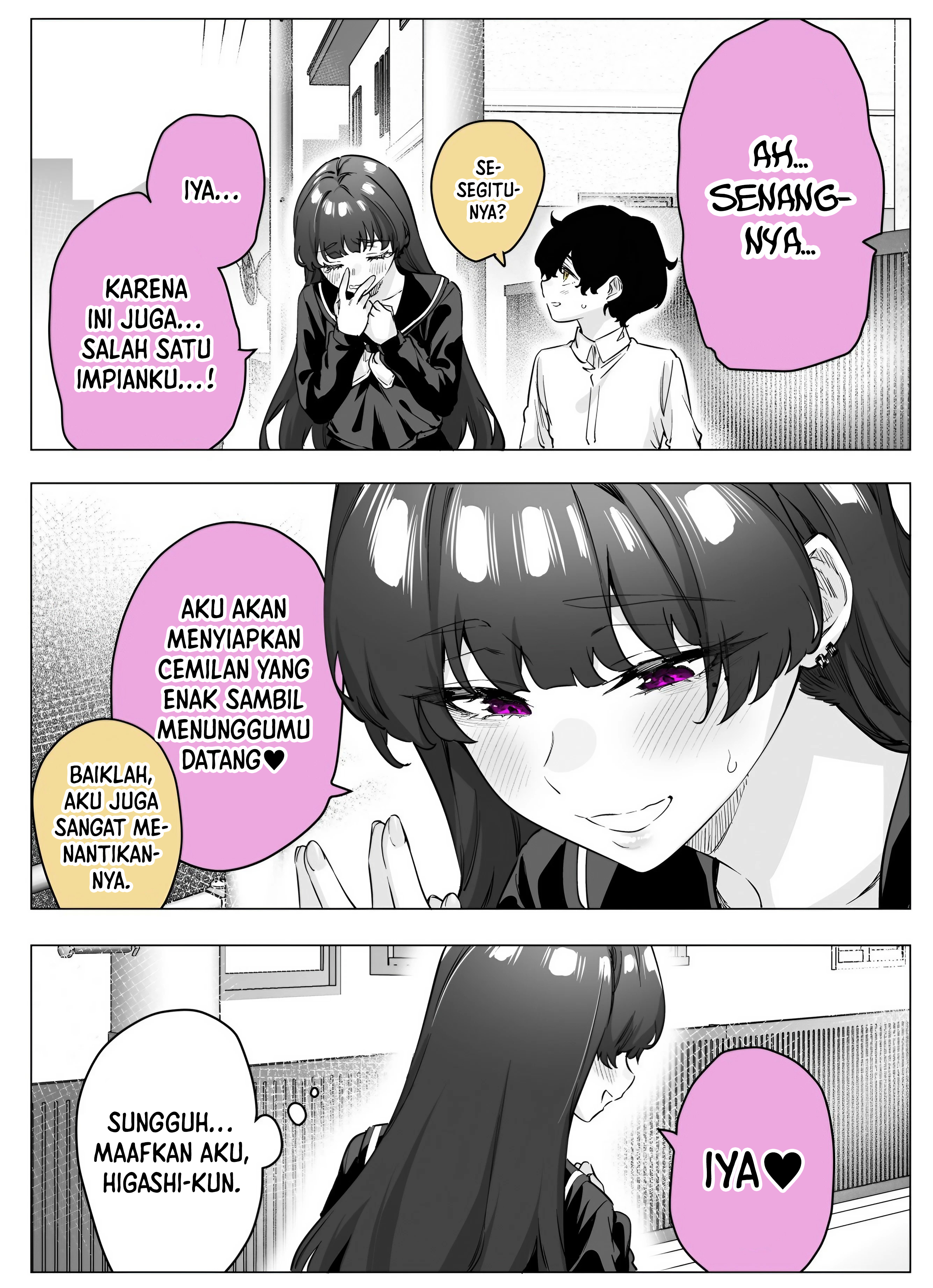 Yandere ka to Omottara Motto Yabee Onna datta Chapter 58 - halaman 4
