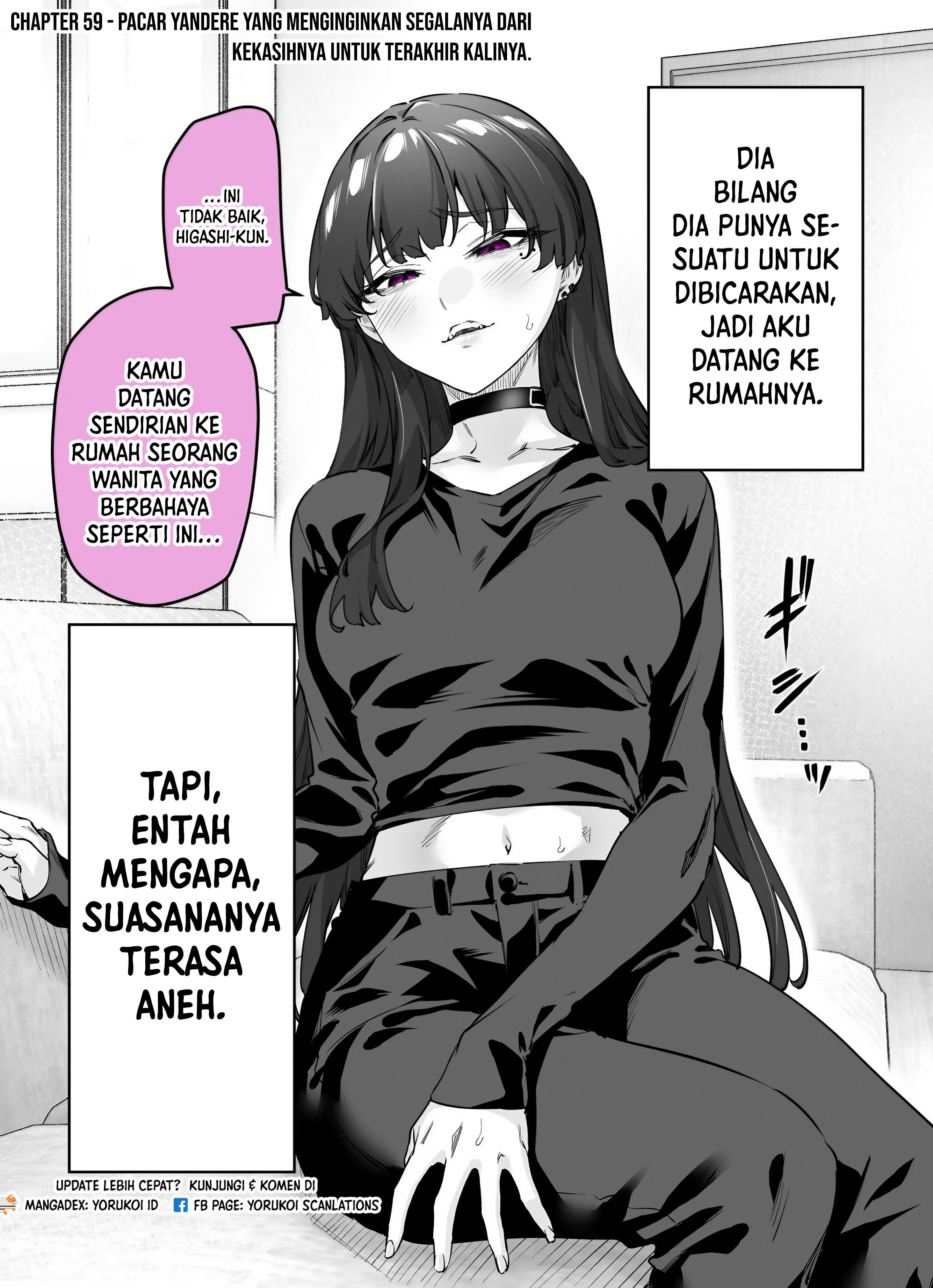 Yandere ka to Omottara Motto Yabee Onna datta Chapter 59 - halaman 2